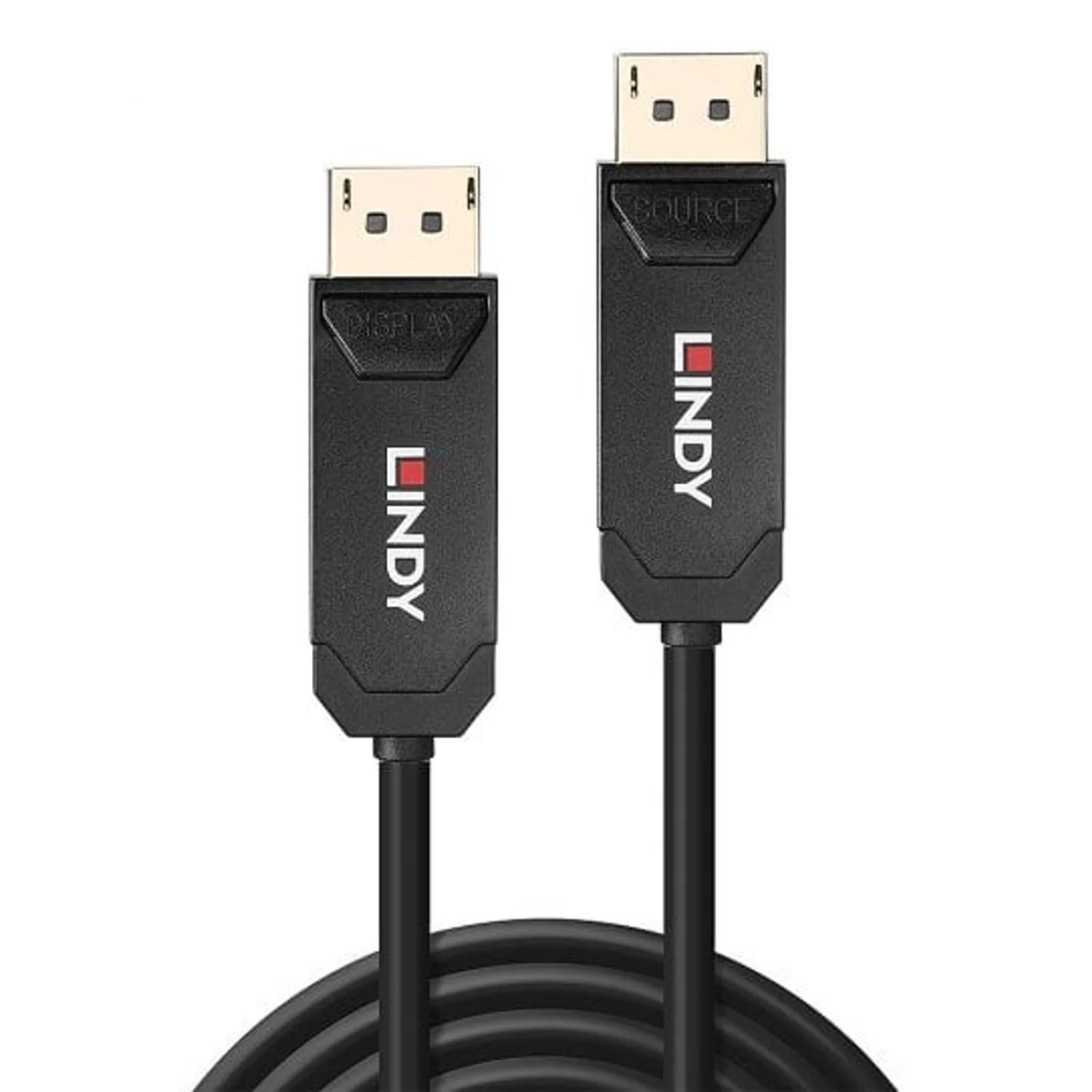 Lindy Câble DisplayPort 2.0 UHBR10 Hybride Fibre Optique 50m