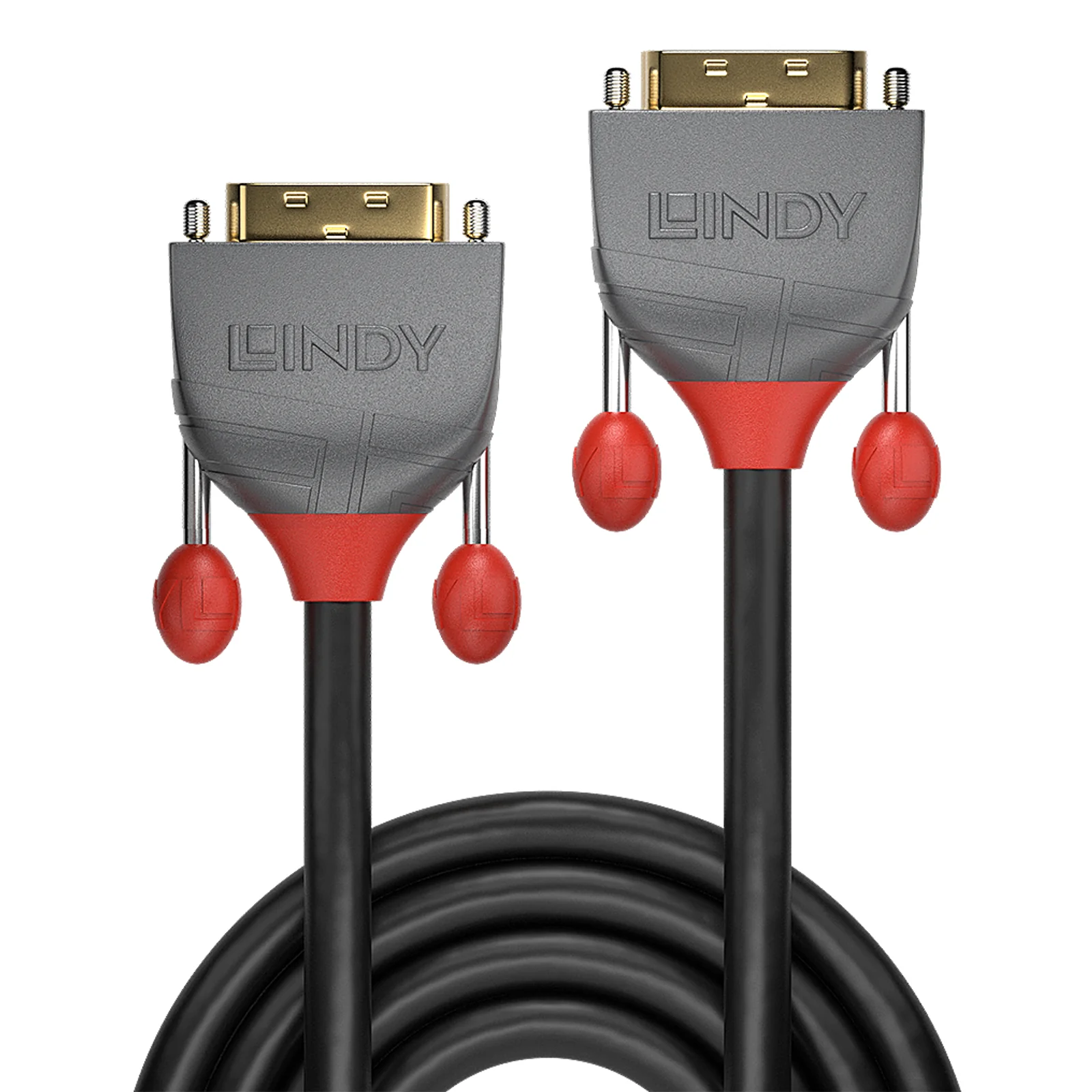 Lindy Câble DVI-D Dual Link, Anthra Line, 10m