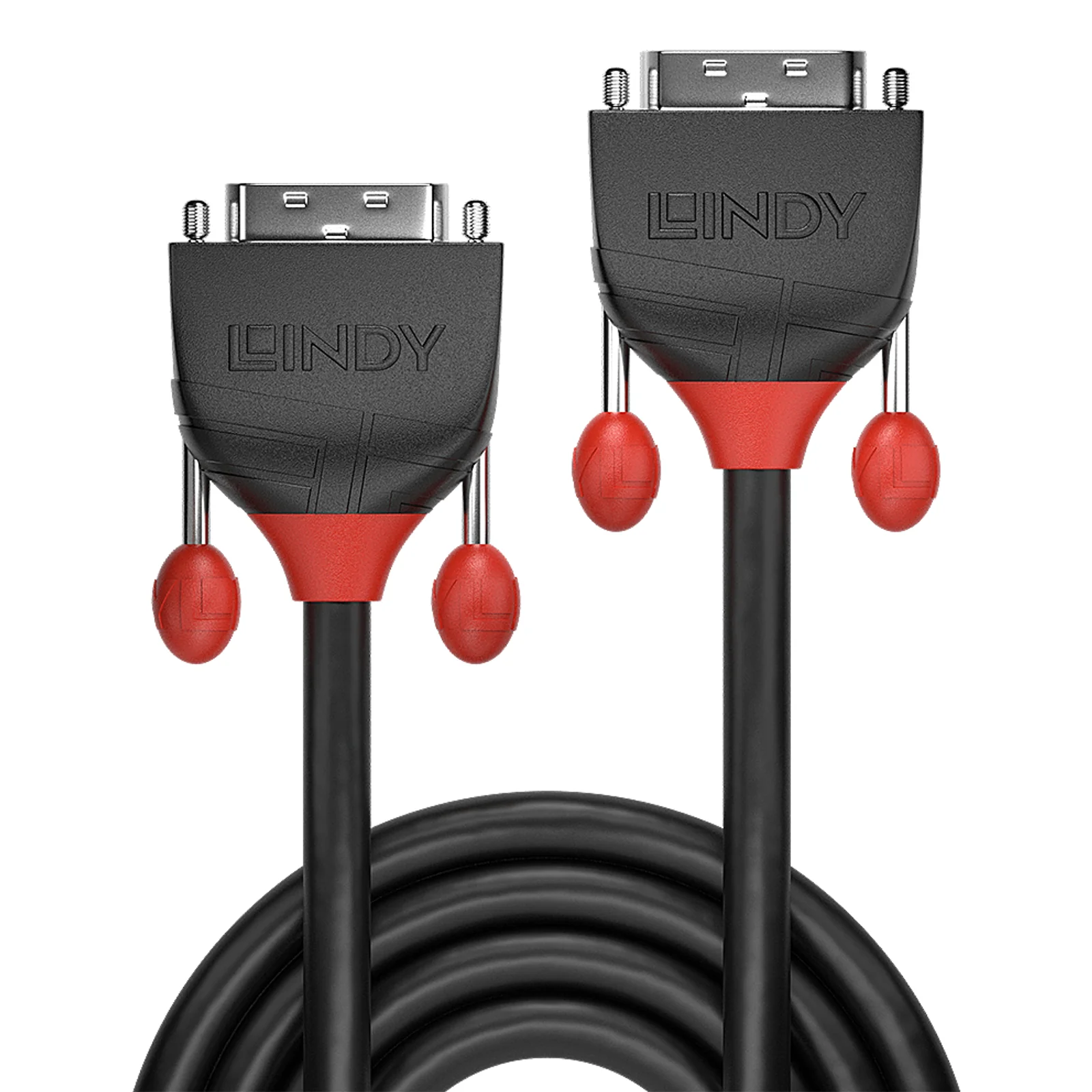 Lindy Câble DVI-D Dual Link, Black Line, 3m