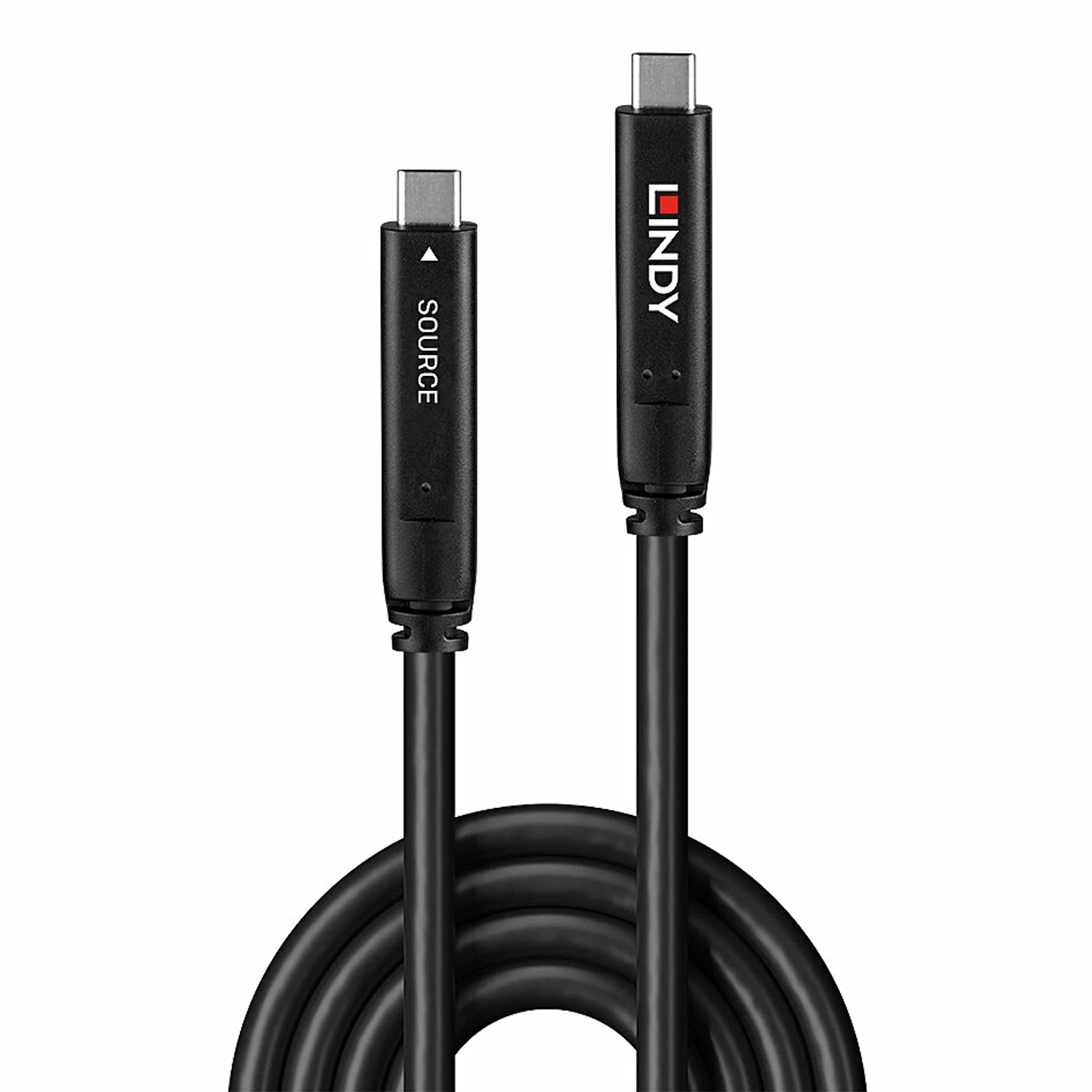 Lindy Câble Hybride Type C USB 3.2 5Gbit/s, 8m (2 Lanes)
