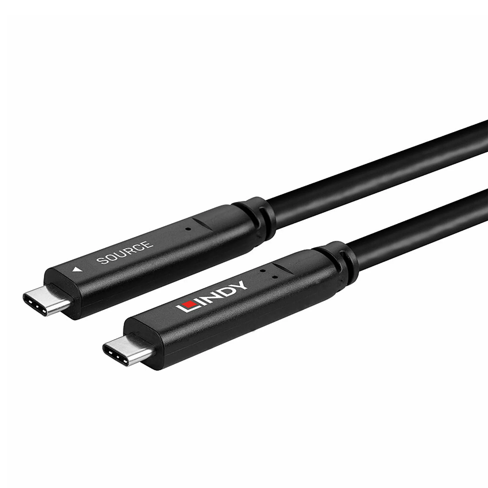 Lindy Câble Hybride Type C USB 3.2 5Gbit/s, 8m (2 Lanes)