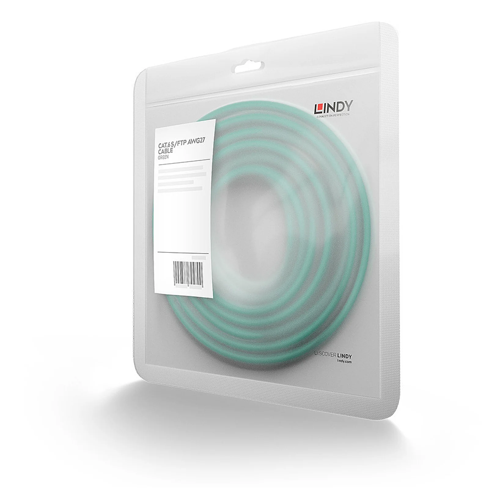 Lindy Câble réseau Vert Cat.6 S/FTP, 1m