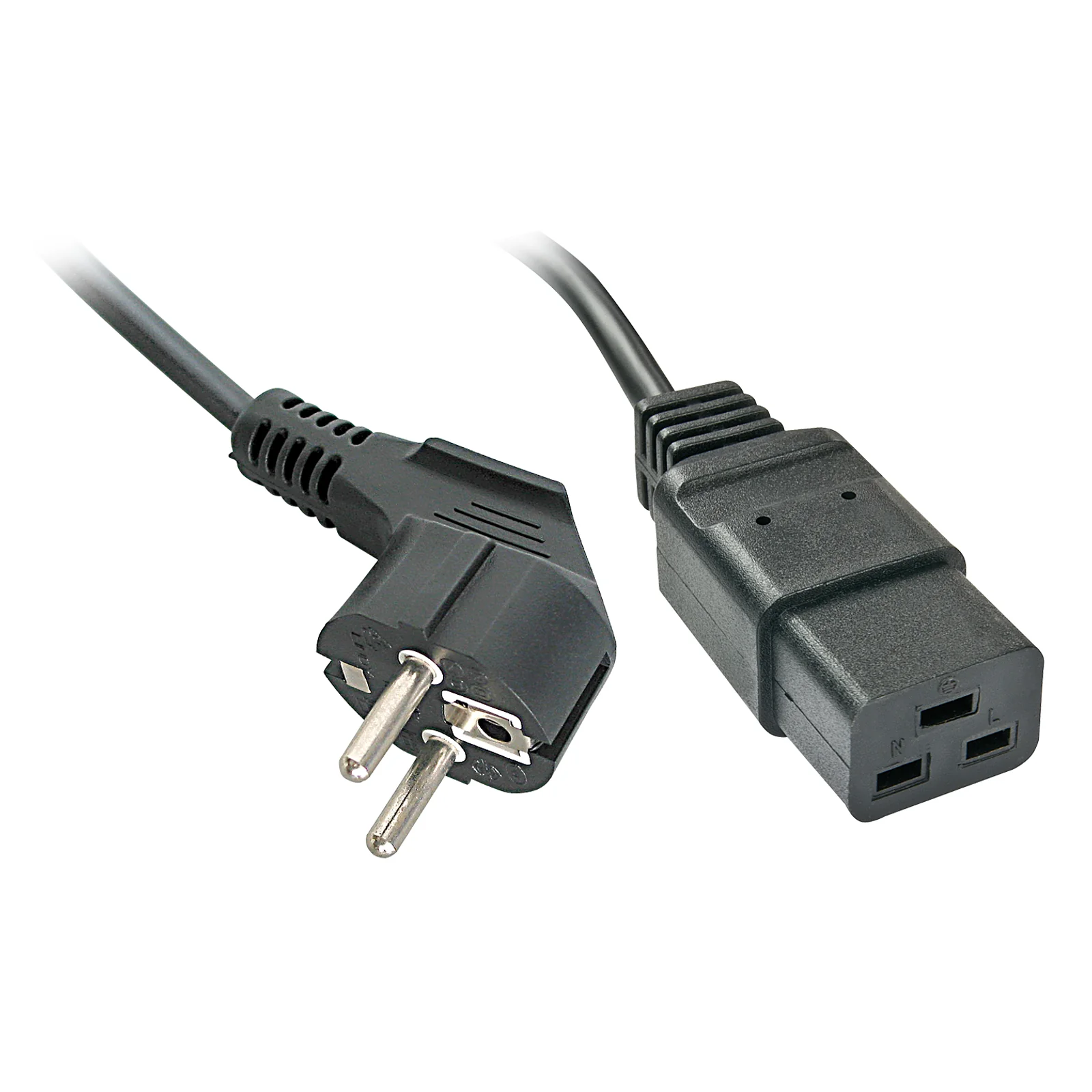 Câble secteur Schuko vers C19, 2m