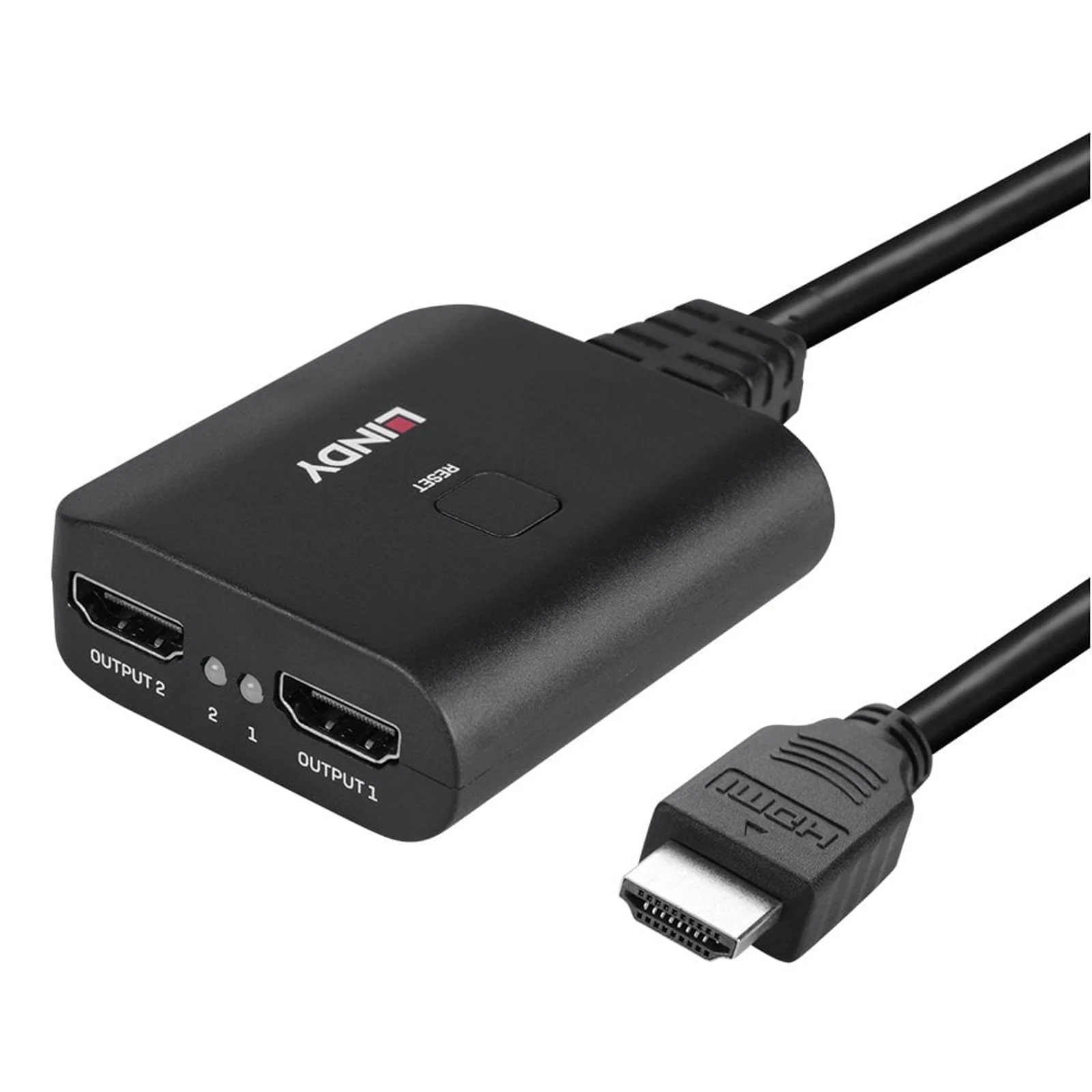 Lindy Câble splitter HDMI 4K60, 2 ports