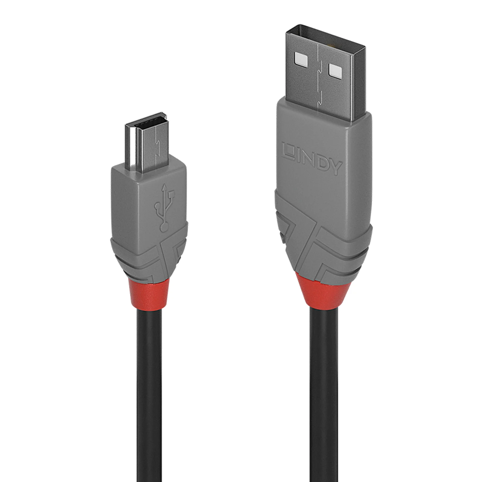 Câble USB 2.0 type A vers Mini-B, Anthra Line, 2m