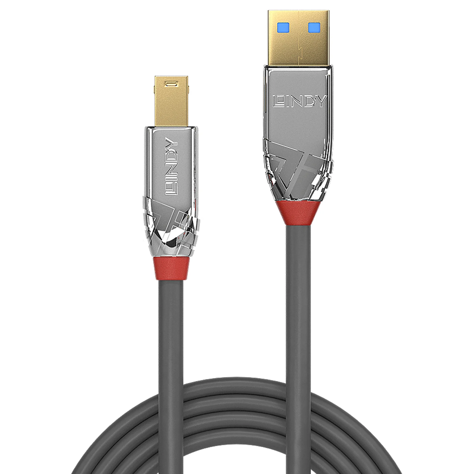 Lindy Câble USB 3.2 Type A vers B, 5Gbit/s, Cromo Line, 5m