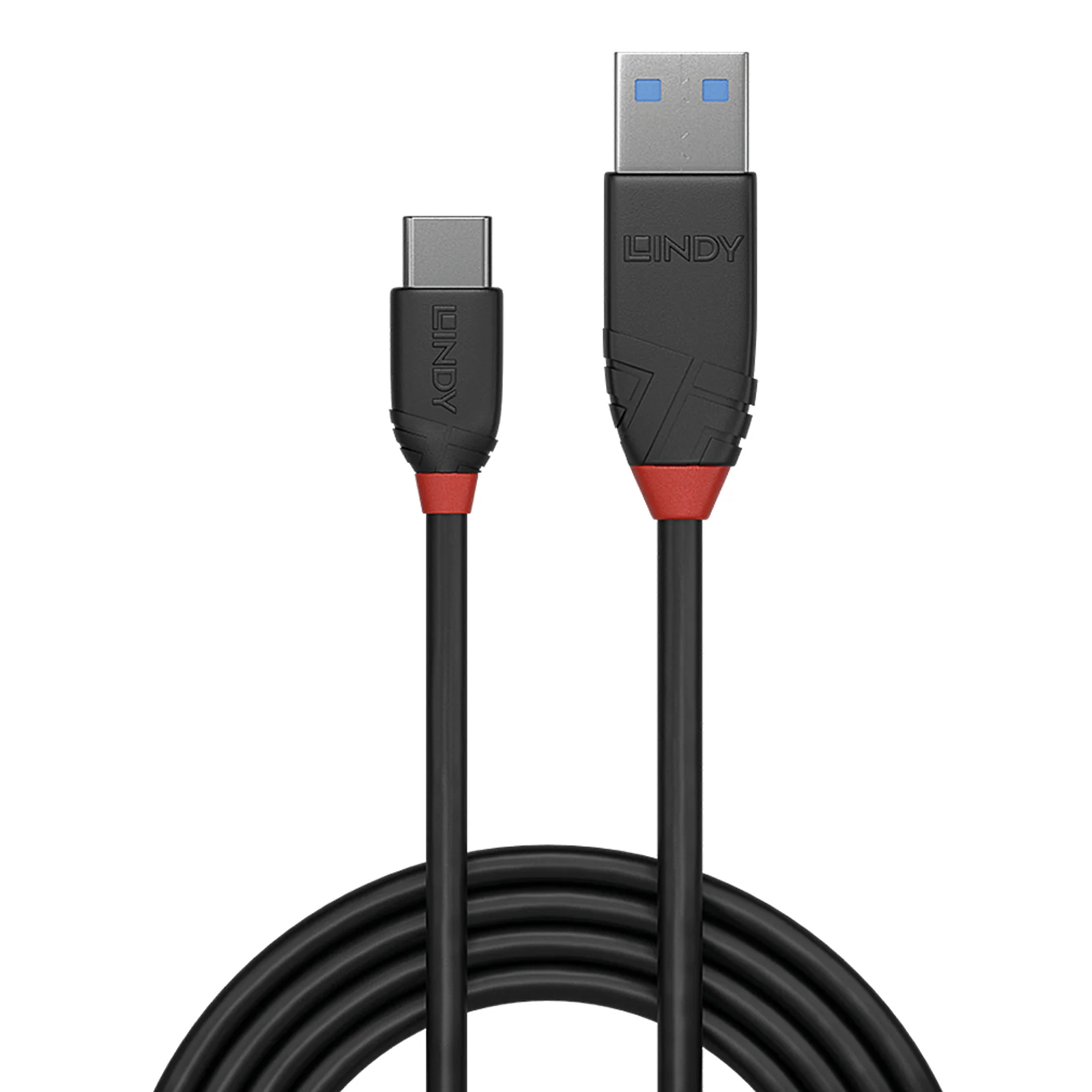 Lindy Câble USB 3.2 Type A vers C de 0.5m, 10Gbit/s, noir