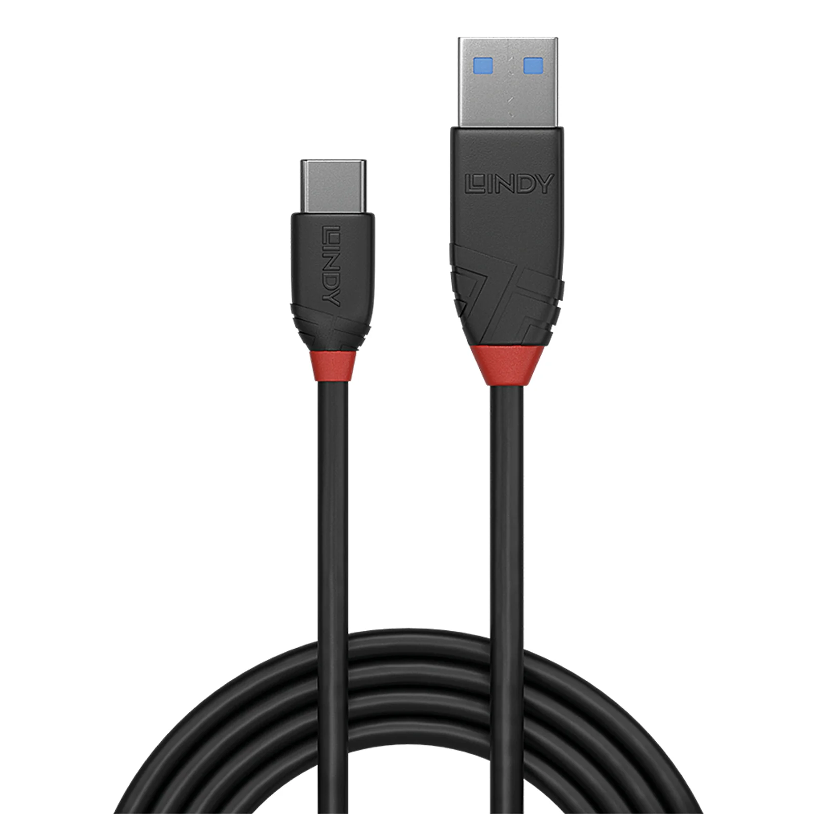 Lindy Câble USB 3.2 Type A vers C de 1.5m, 10Gbit/s, noir