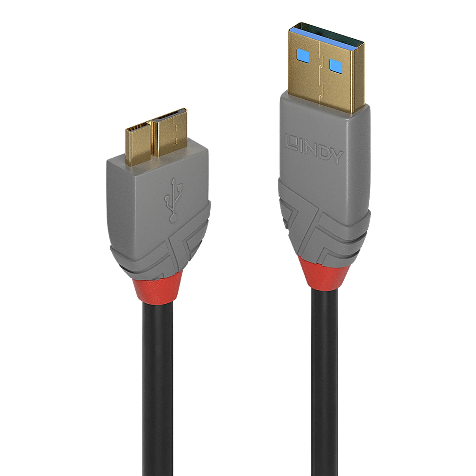 Câble USB 3.2 Type A vers Micro-B, 5Gbit/s, Anthra Line, 2m