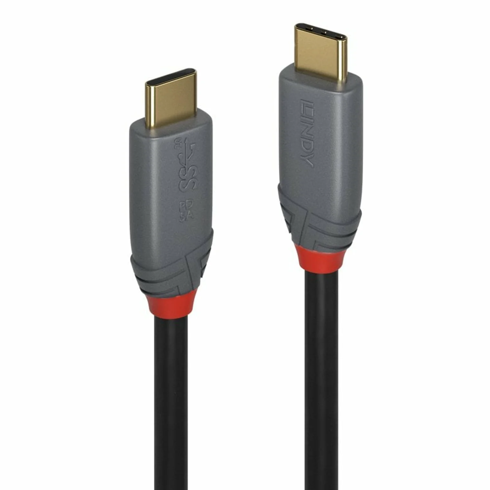 Câble USB 3.2 type C vers C, 20Gbit/s, 100W, PD, Anthra Line, 2m