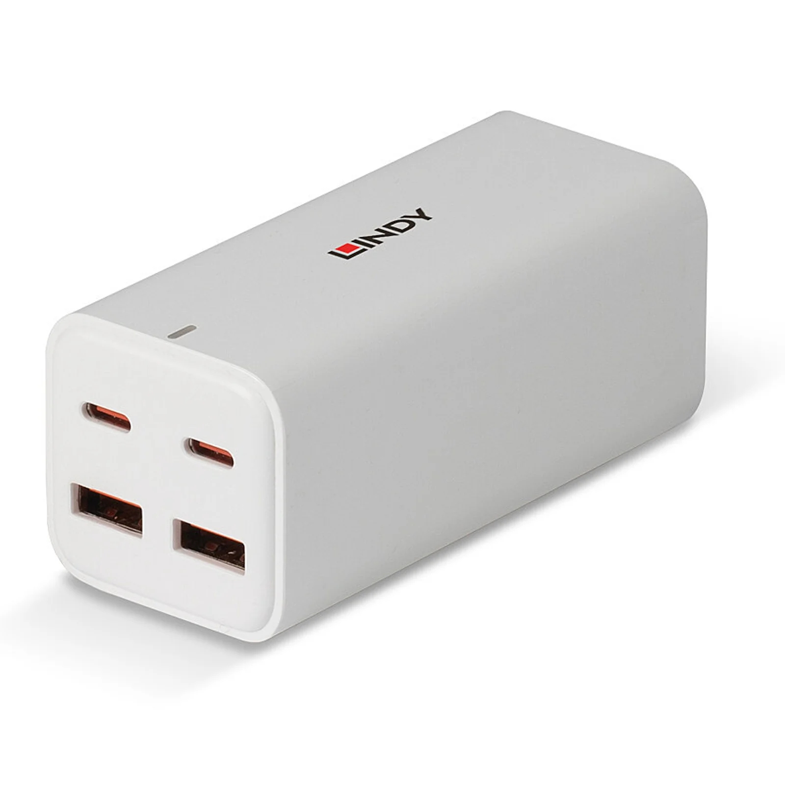 Lindy Chargeur GaN 100W USB Type A & C 4 ports