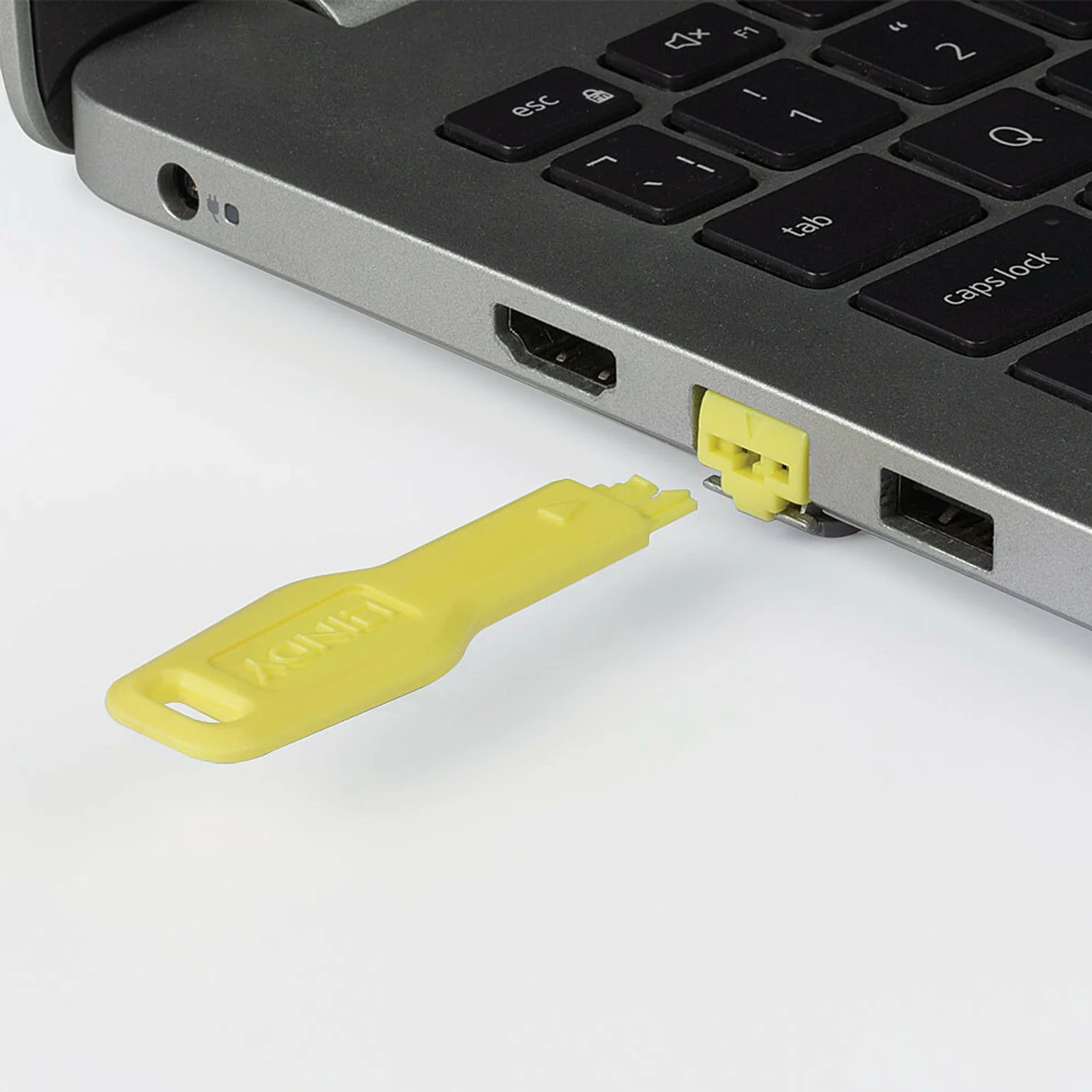 Lindy Clé pour bloqueur de port RJ45, jaune