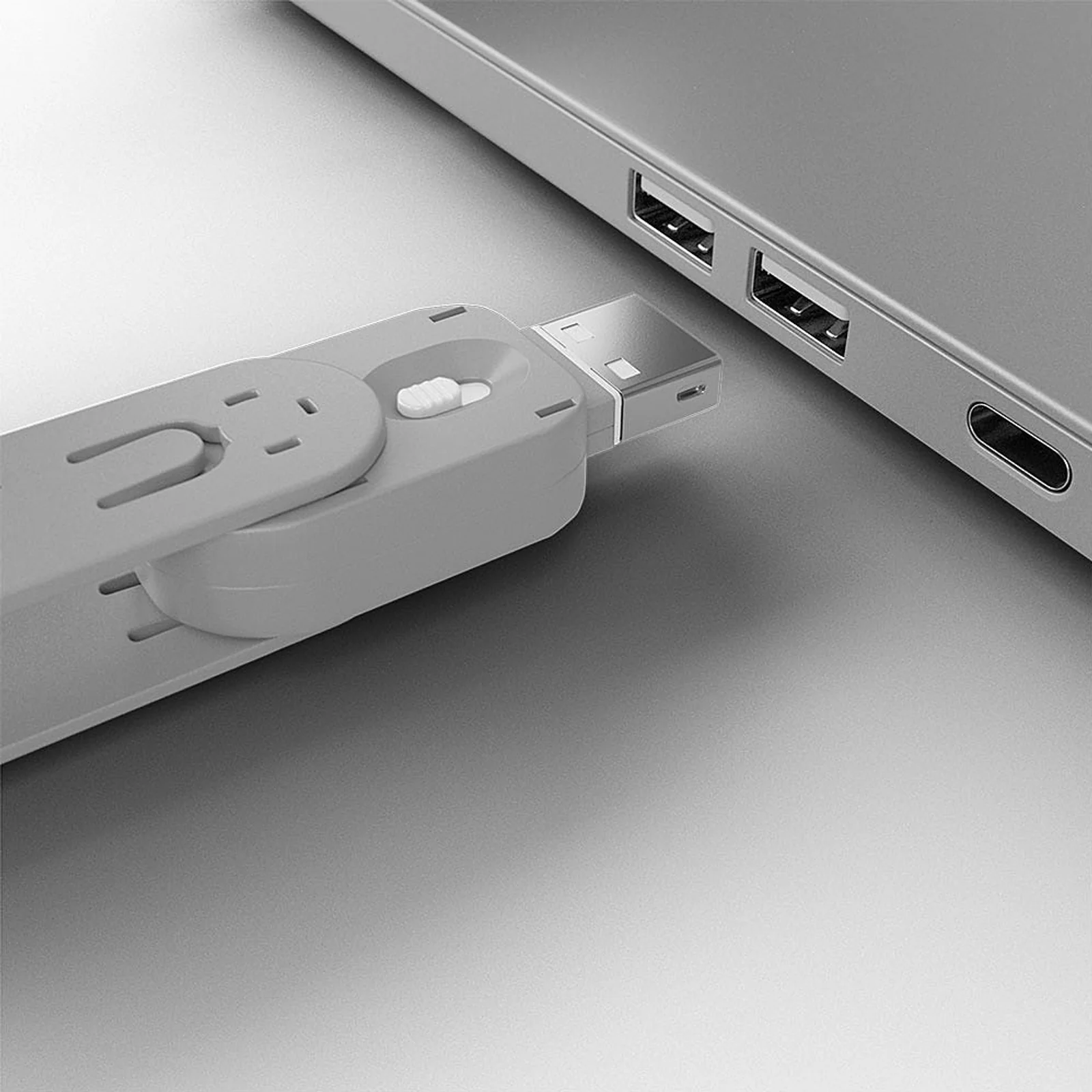 Lindy Clé pour bloqueur de port USB A, Blanc