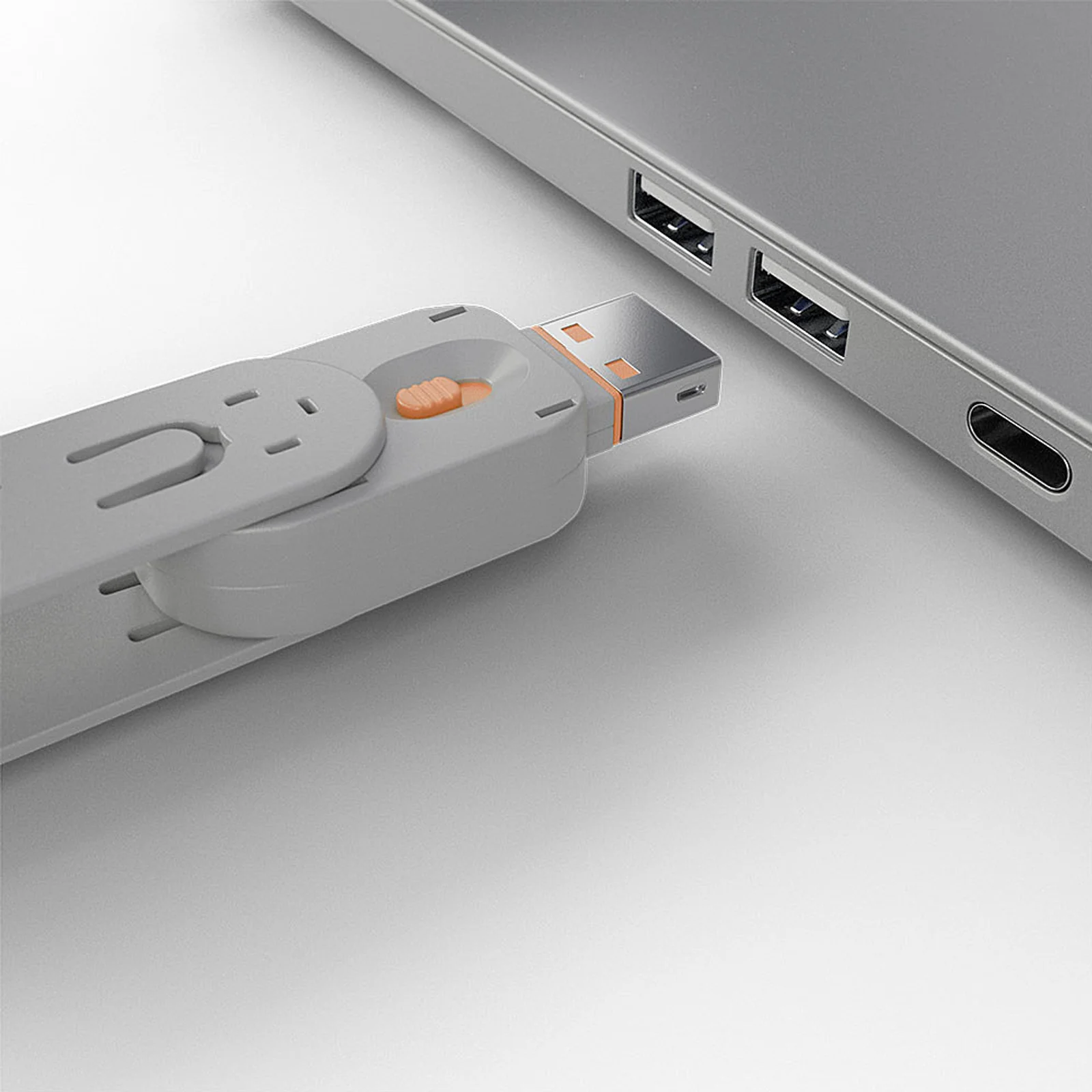 Lindy Clé pour bloqueur de port USB A, Orange