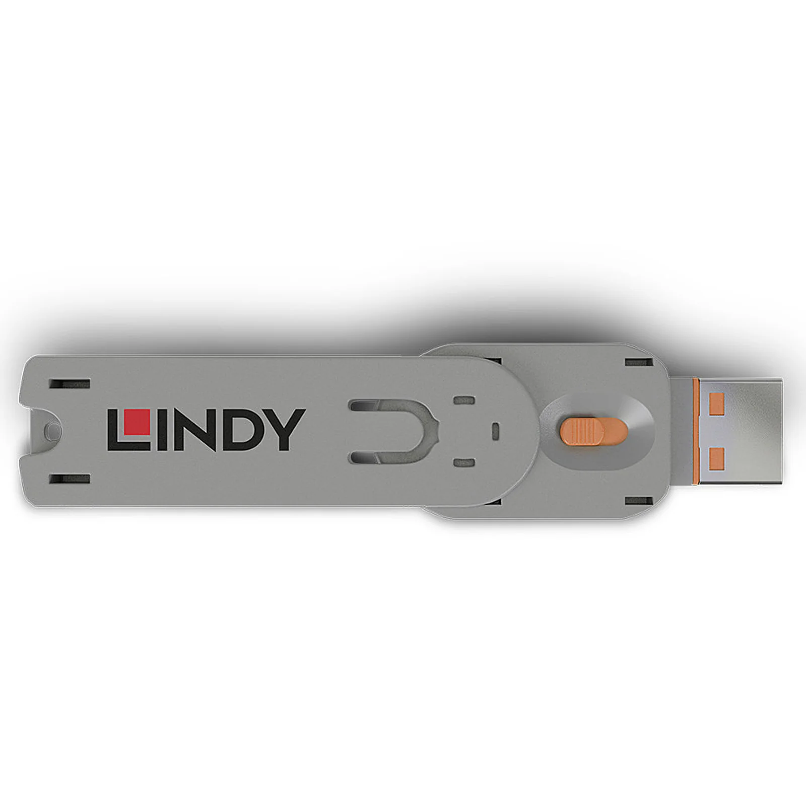 Lindy Clé pour bloqueur de port USB A, Orange
