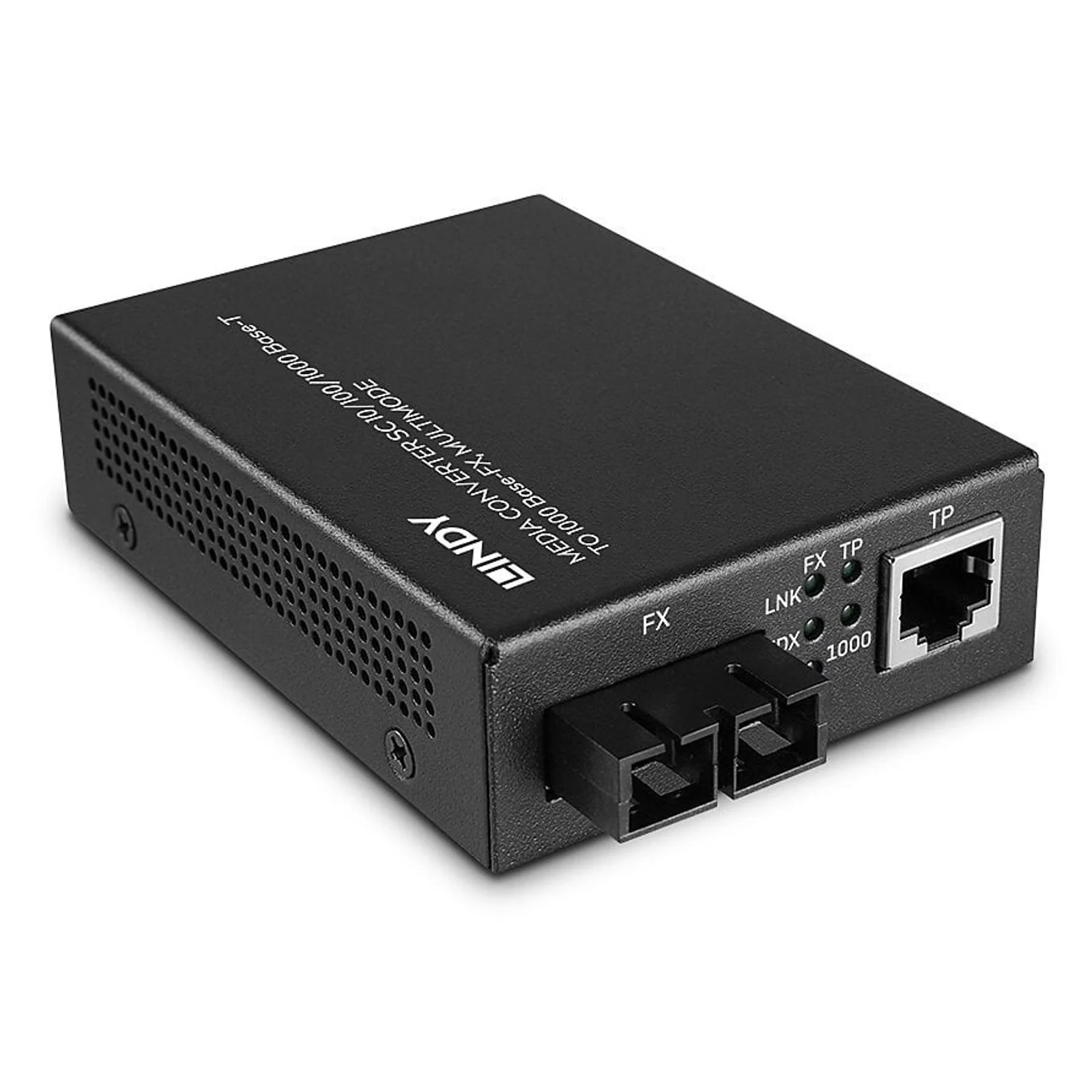 Convertisseur de média SC 10/100/1000 Base-T vers 1000 Base-FX, Multimode