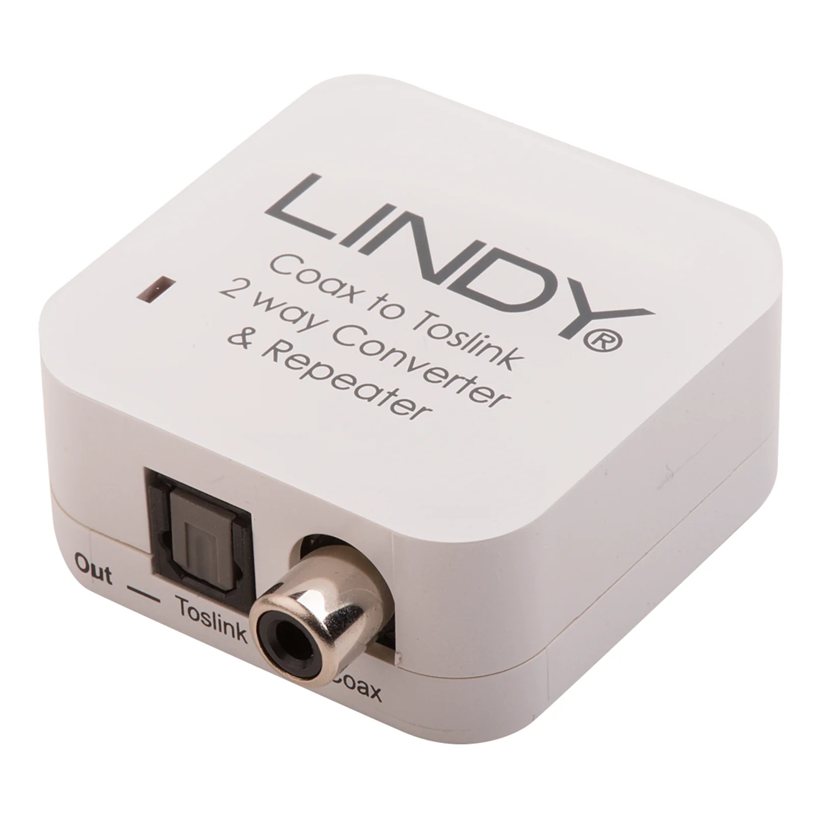 Lindy Convertisseur TosLink (optique) et coaxial bidirectionnel