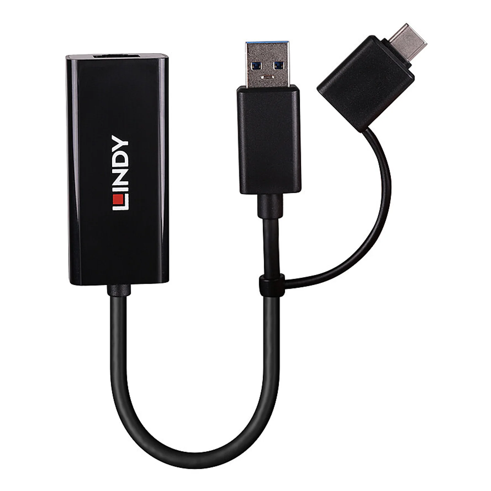 Lindy Convertisseur USB 3.2 Gen 1 vers Ethernet Gigabit