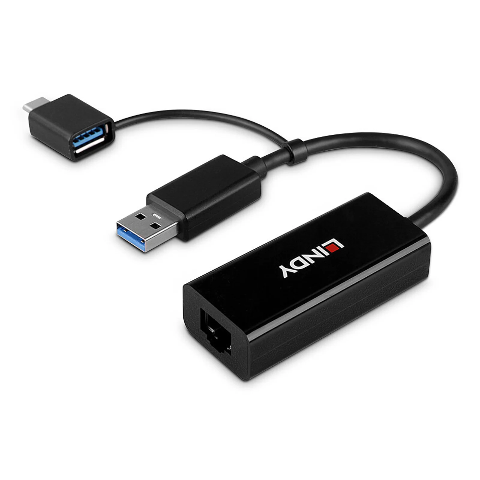 Lindy Convertisseur USB 3.2 Gen 1 vers Ethernet Gigabit