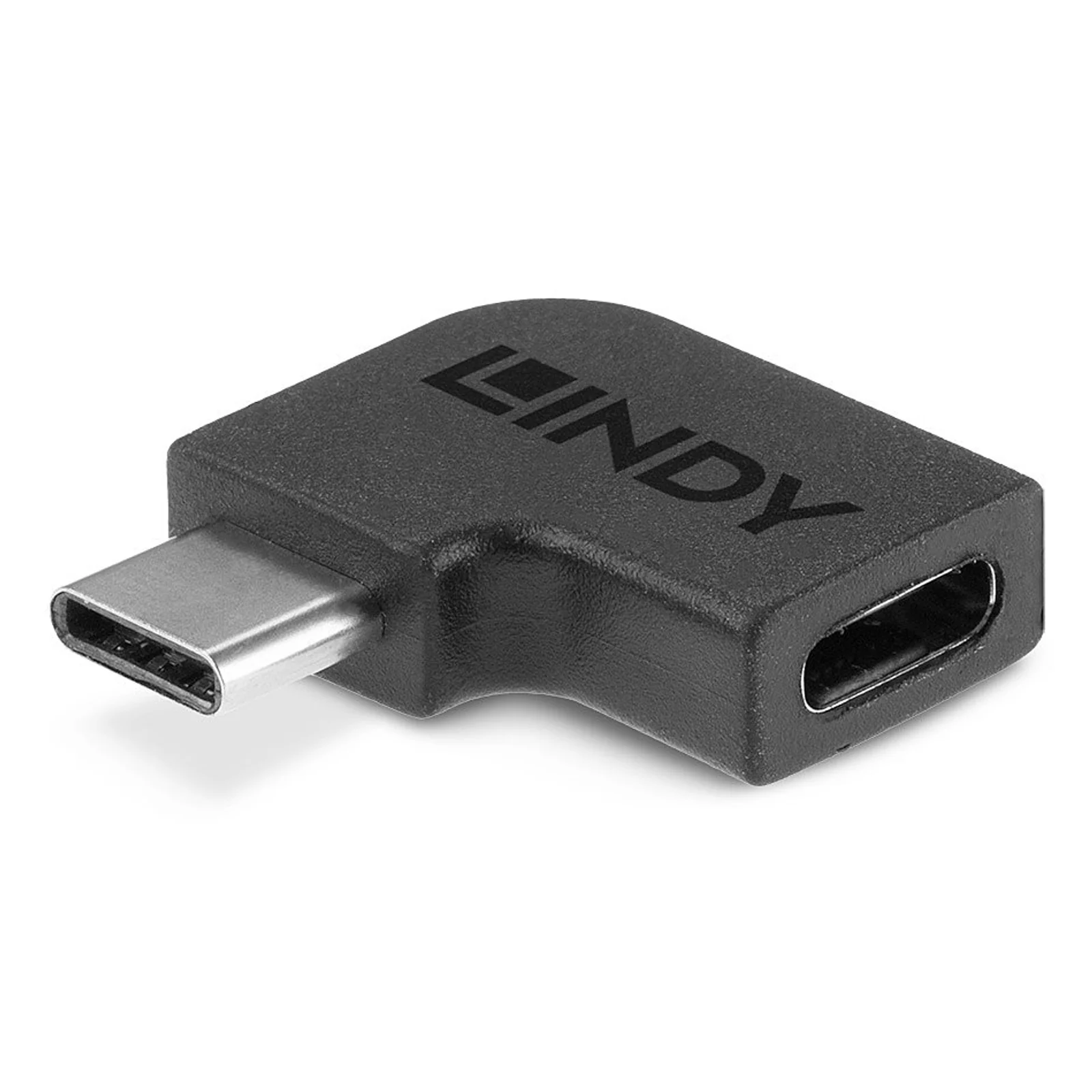 Lindy Coude USB 3.2 type C vers C 90°