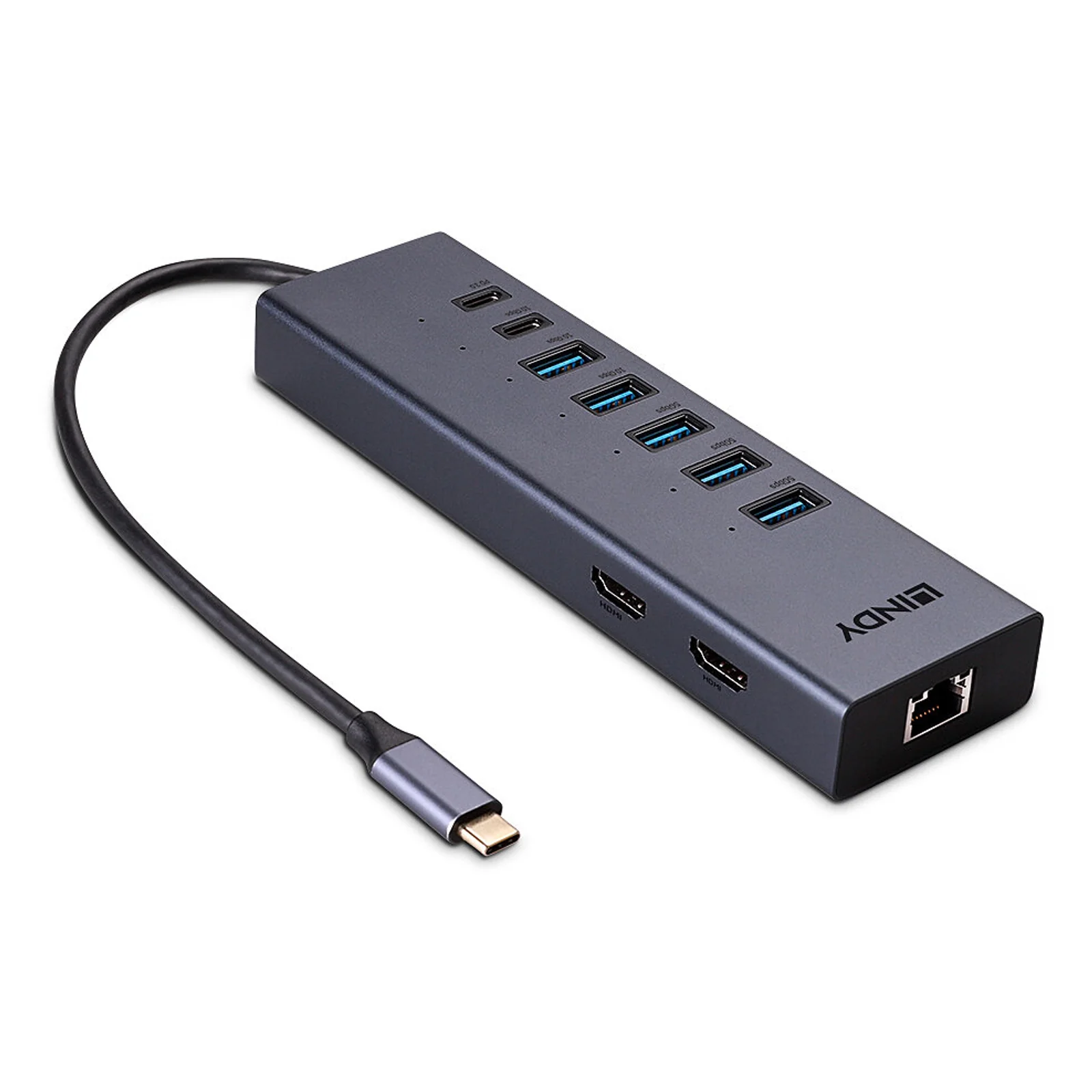 DST-Mini Duo, Mini Docking Station USB-C, 2x4K HDMI®
