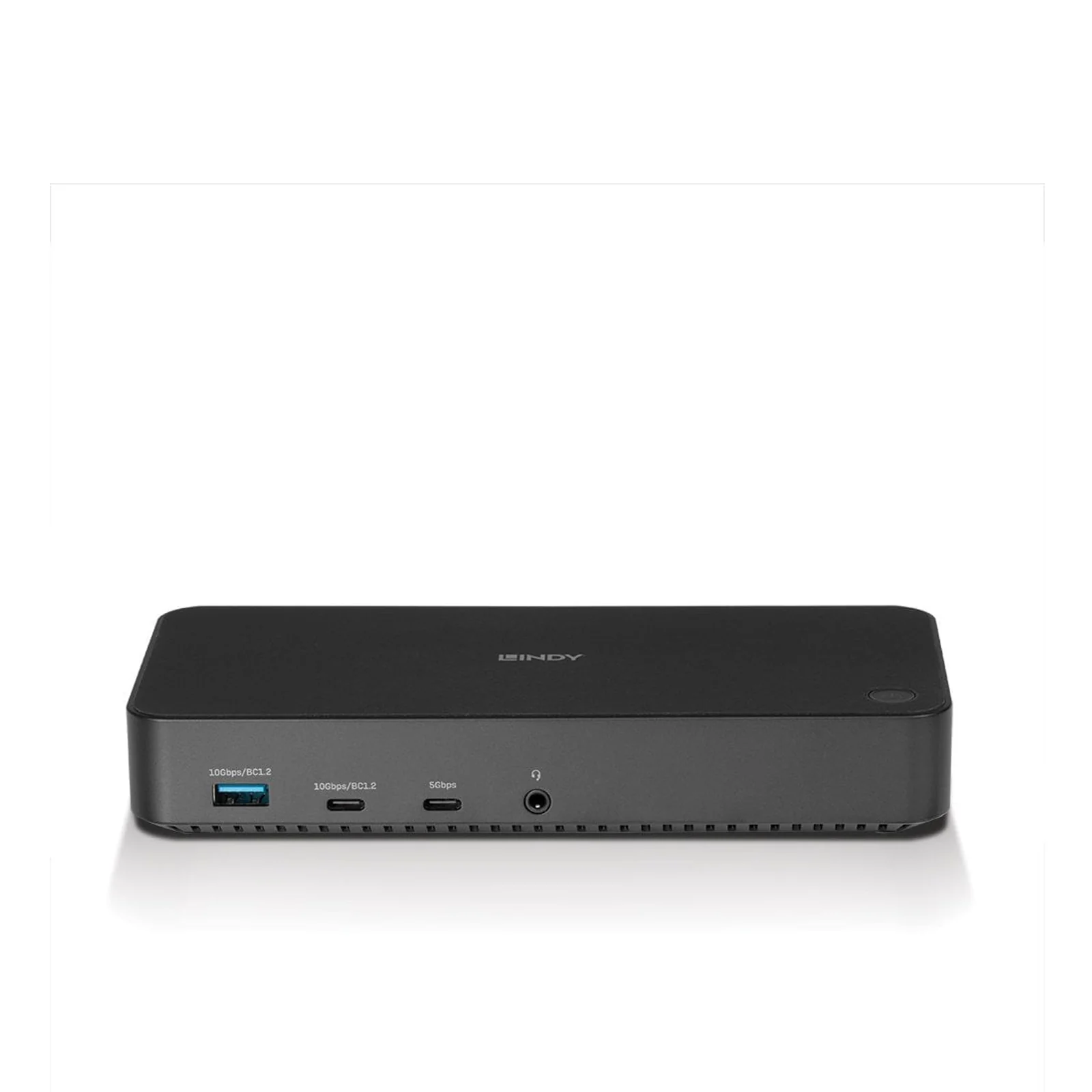 Lindy DST-Pro Universal, Docking Station Hybride USB Type C et Type A pour Laptop avec prise en charge 3x4K (DP or HDMI®)