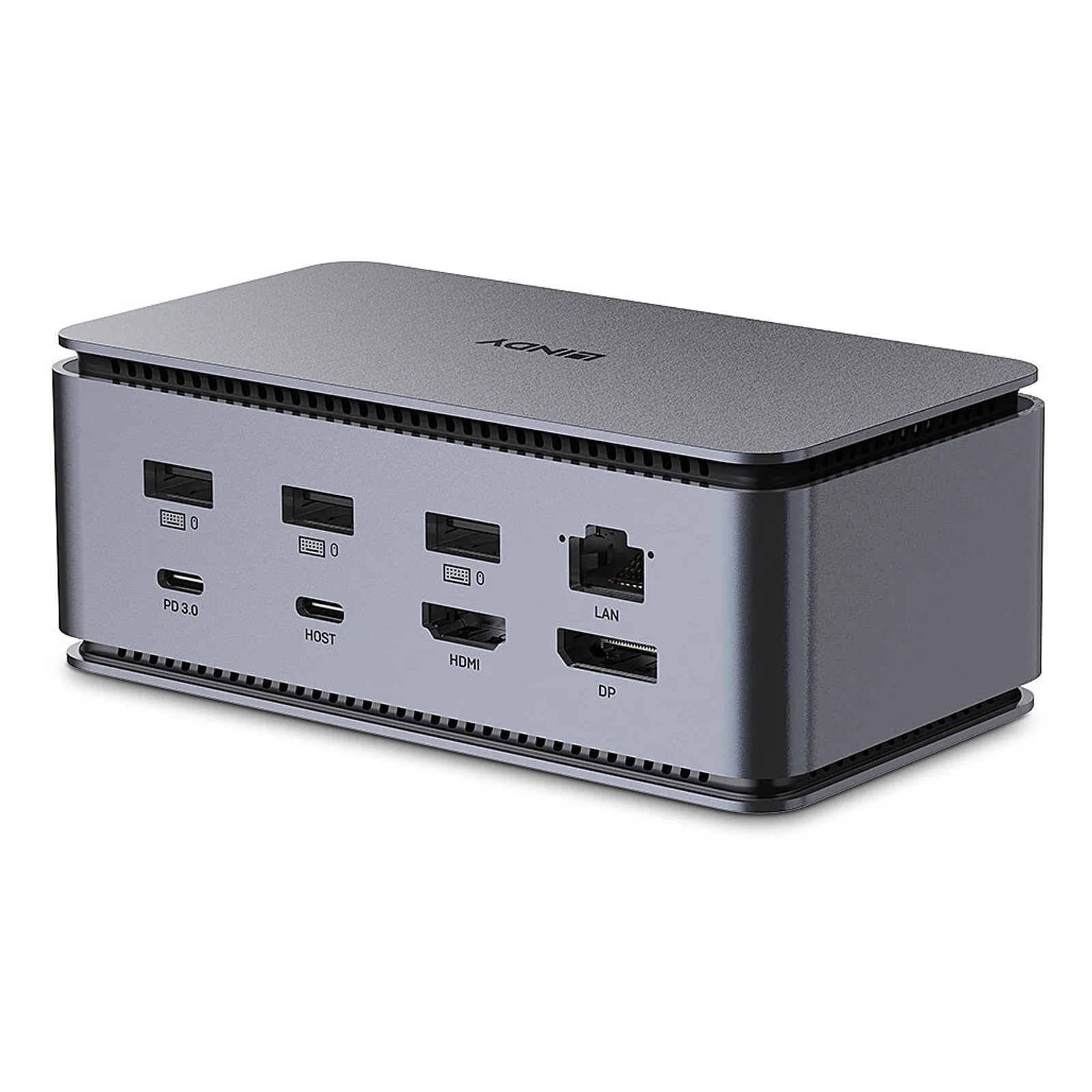 Lindy DST-Pro USB4, Docking Station USB-C pour Laptop
