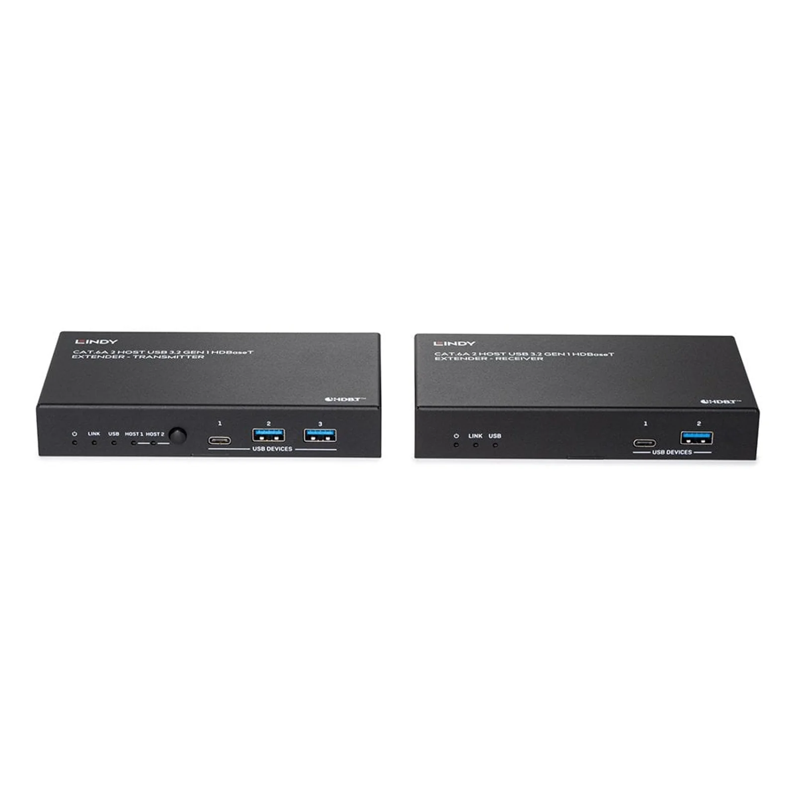 Lindy Extender 2 Hôtes USB 3.2 Gen 1 Cat.6A HDBaseT, 100m