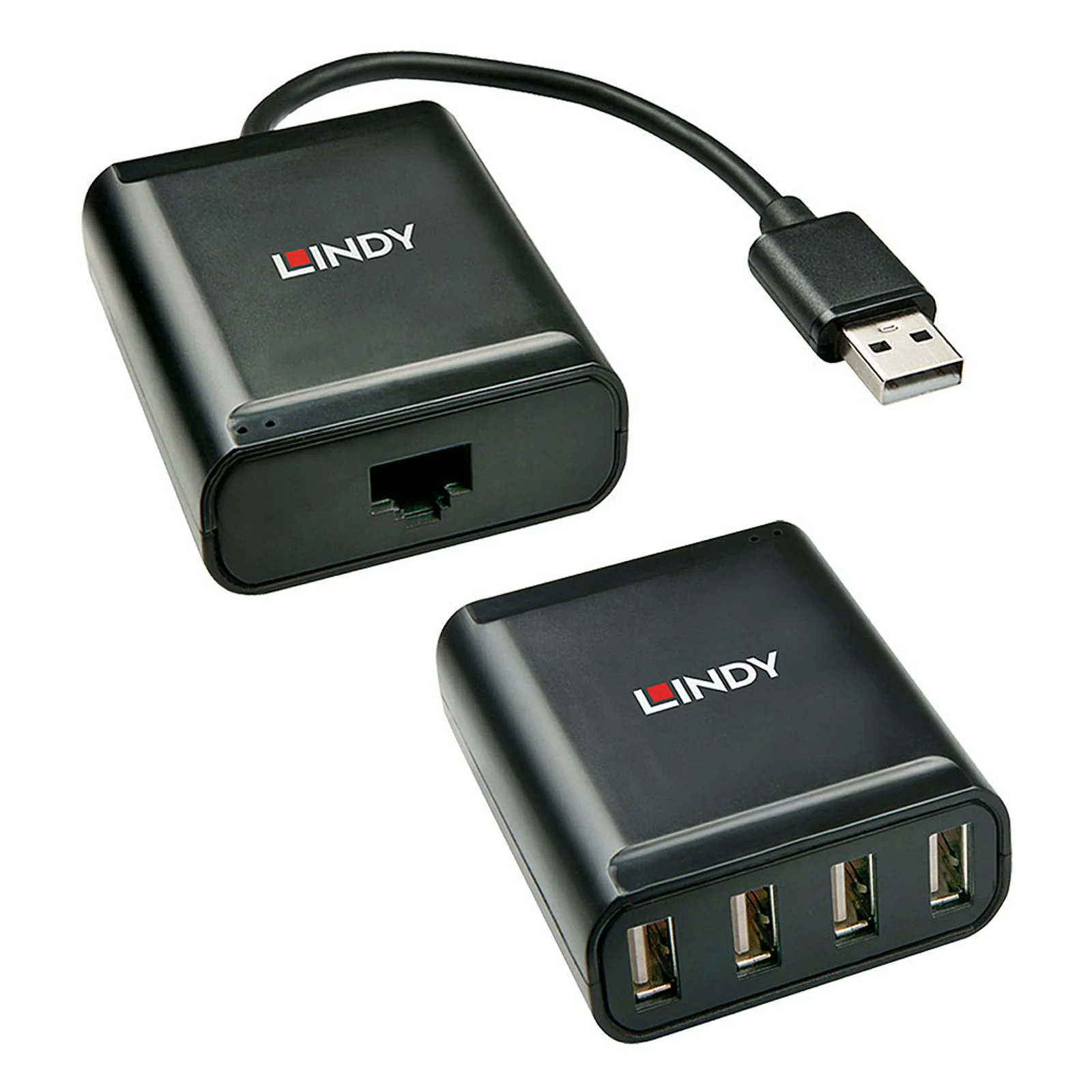 Extender 4 ports USB 2.0 Cat.6, 60m
