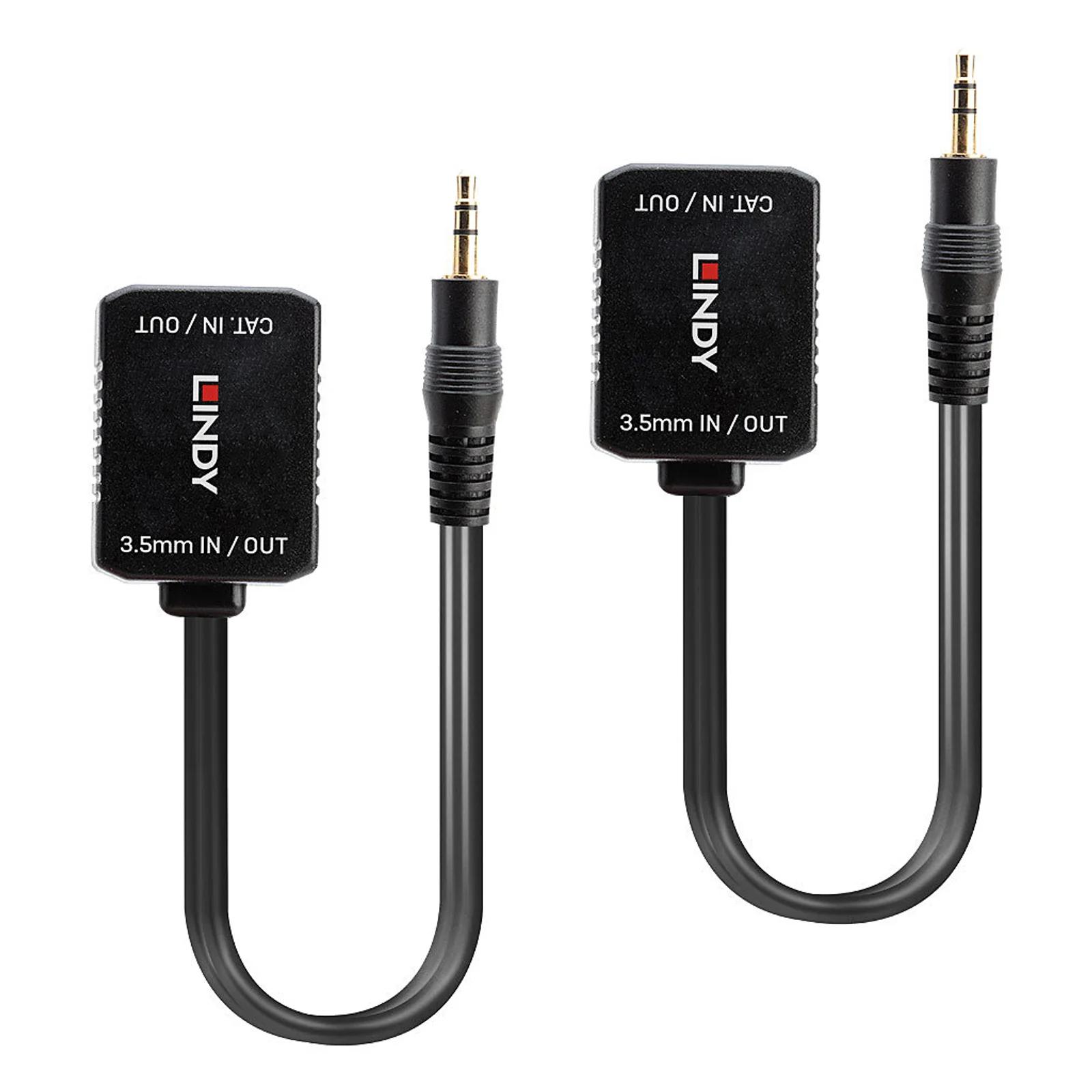 Lindy Extender Audio Analogique Cat.6 3.5mm, 500m