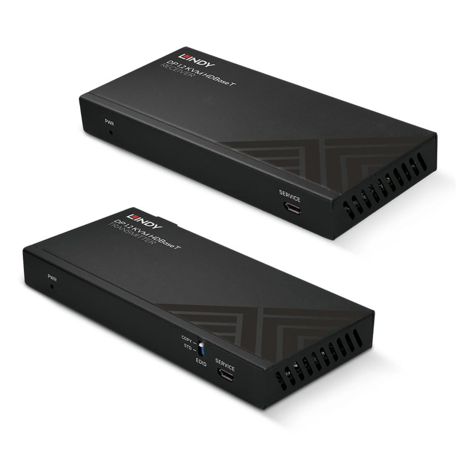 Lindy Extender KVM HDBaseT Cat.6 DisplayPort 1.2, USB, IR & RS-232, 150m