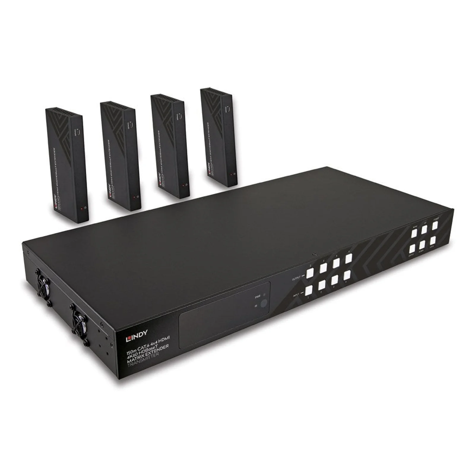Extender Matrice HDBaseT Cat.6 HDMI 4K60 4x4, 150m