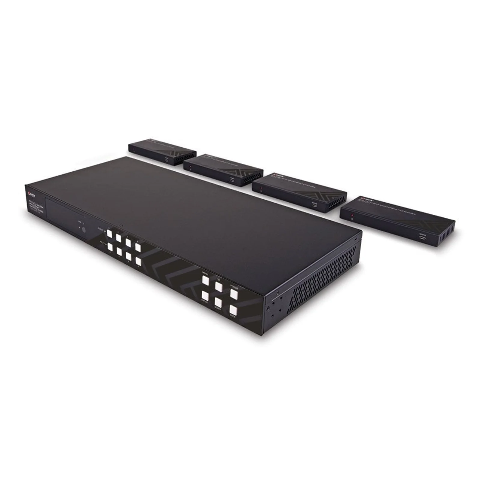 Lindy Extender Matrice HDBaseT Cat.6 HDMI 4K60 4x4, 150m