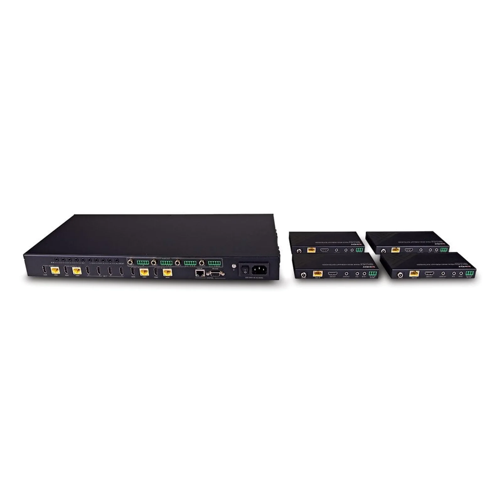 Lindy Extender Matrice HDBaseT Cat.6 HDMI 4K60 4x4, 150m