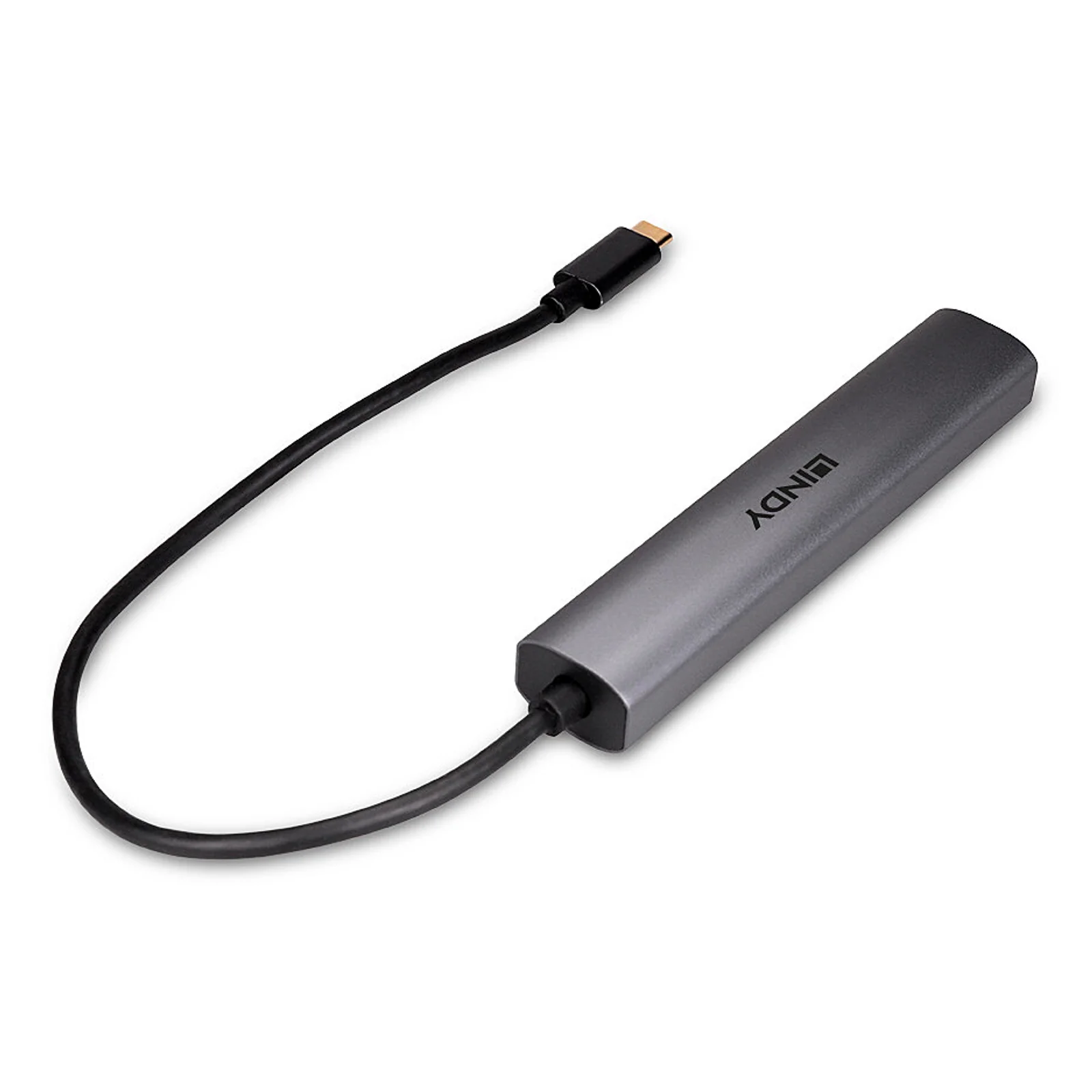 Lindy Hub USB 3.2 Gen 2 Type C & Convertisseur Ethernet Gigabit