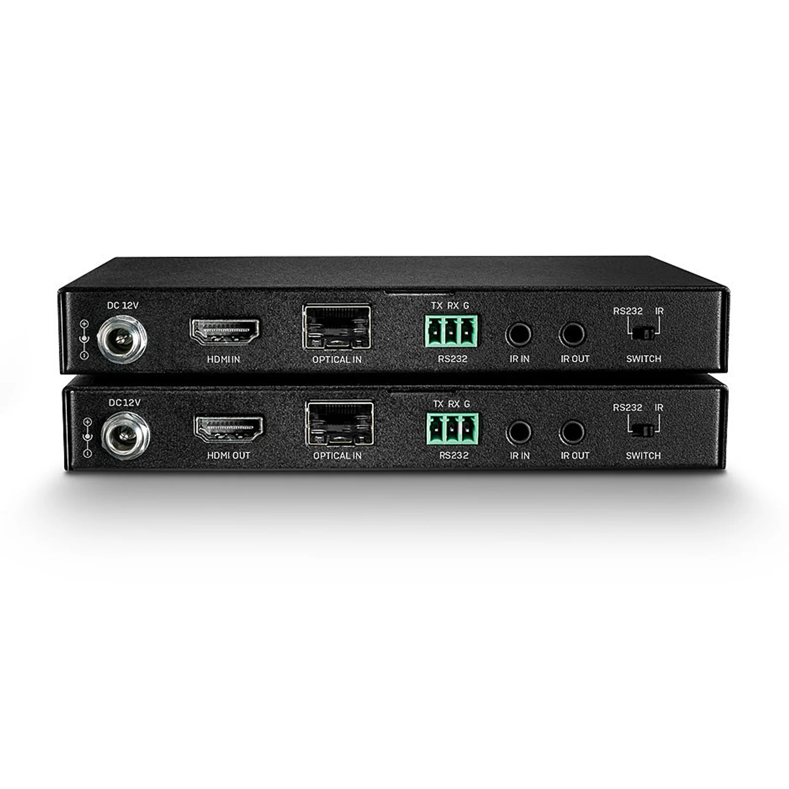 Lindy Kit Extender Fibre Optique HDMI 4K60, IR, RS232 & Audio, 300m/1000m