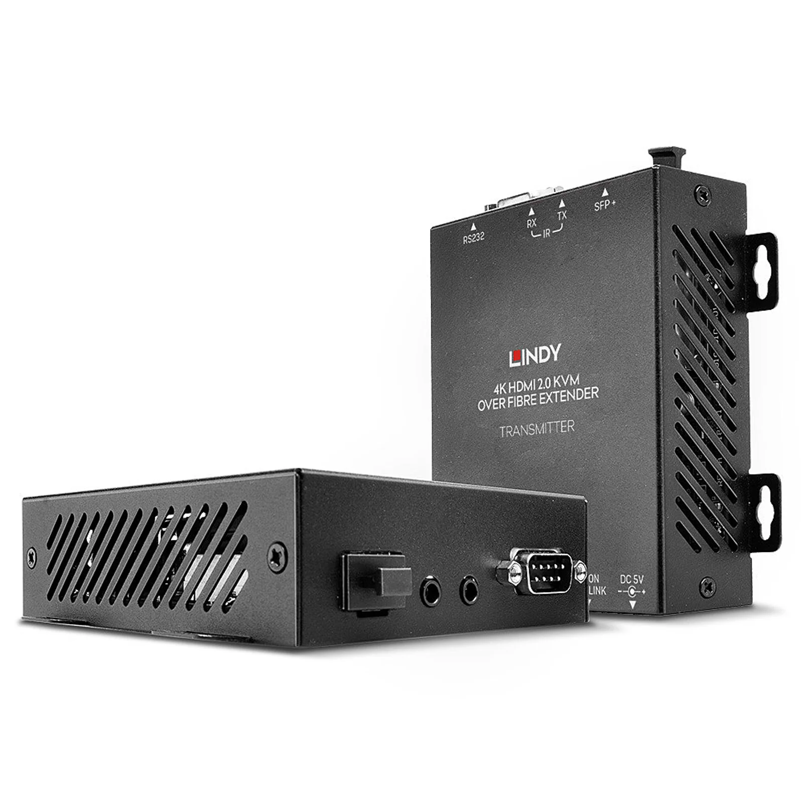 Kit Extender HDMI 4K60, USB, IR & RS232 sur fibre optique, 300m