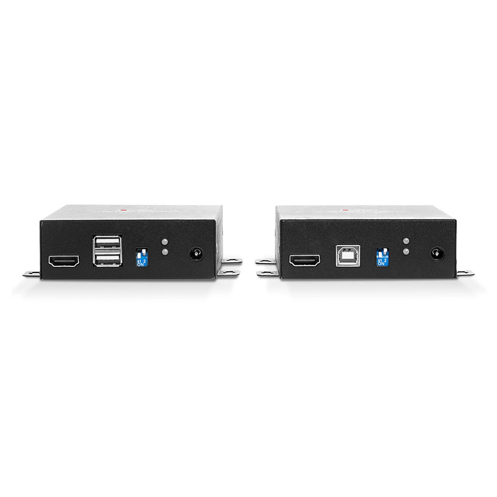 Lindy Kit Extender HDMI 4K60, USB, IR & RS232 sur fibre optique, 300m