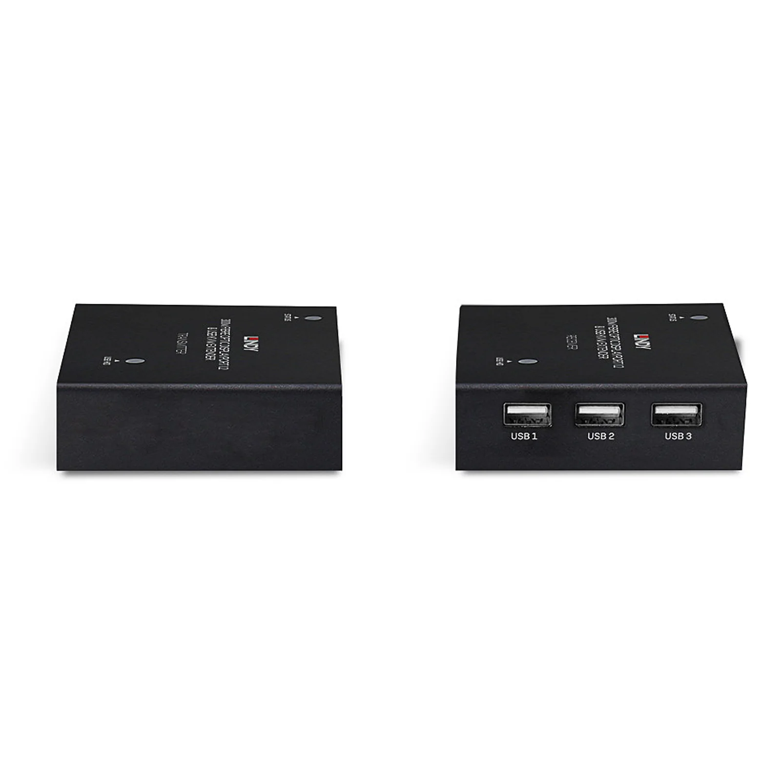 Lindy Kit extender KVM DisplayPort 1.2 & USB sur fibre optique, 300m