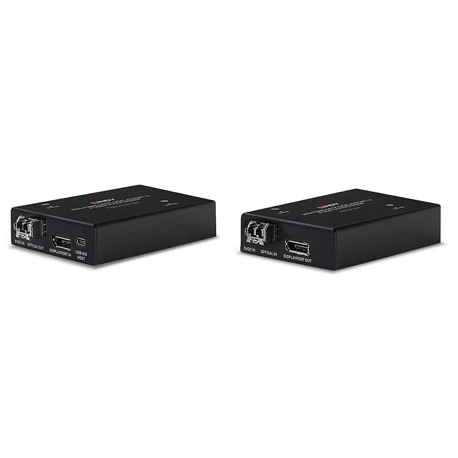 Lindy Kit extender KVM DisplayPort 1.2 & USB sur fibre optique, 300m