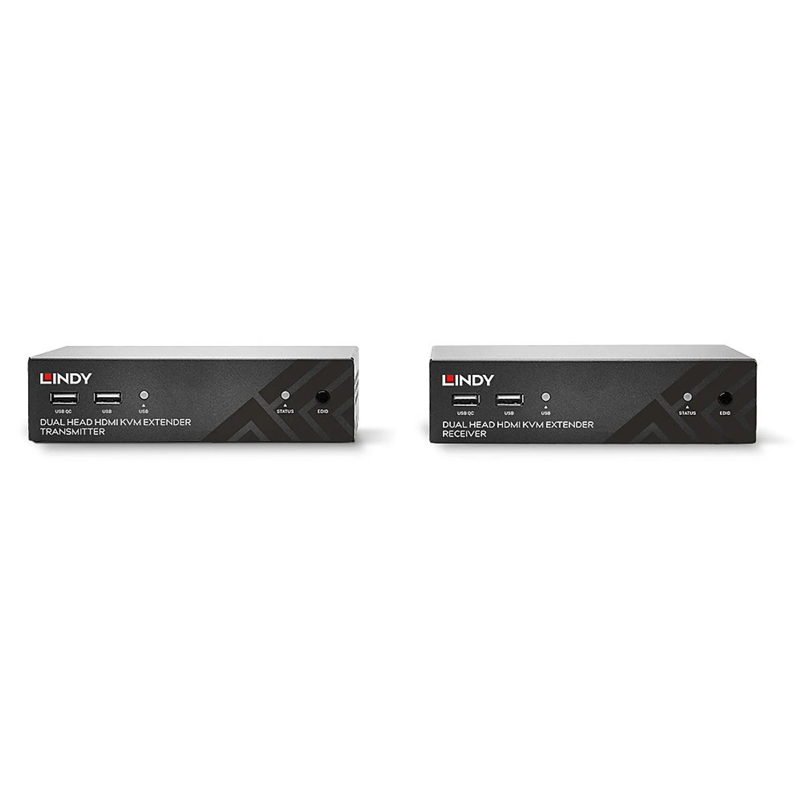 Lindy Kit Extender KVM HDBaseT Cat.6 HDMI Dual Head USB, IR & RS232, 100m