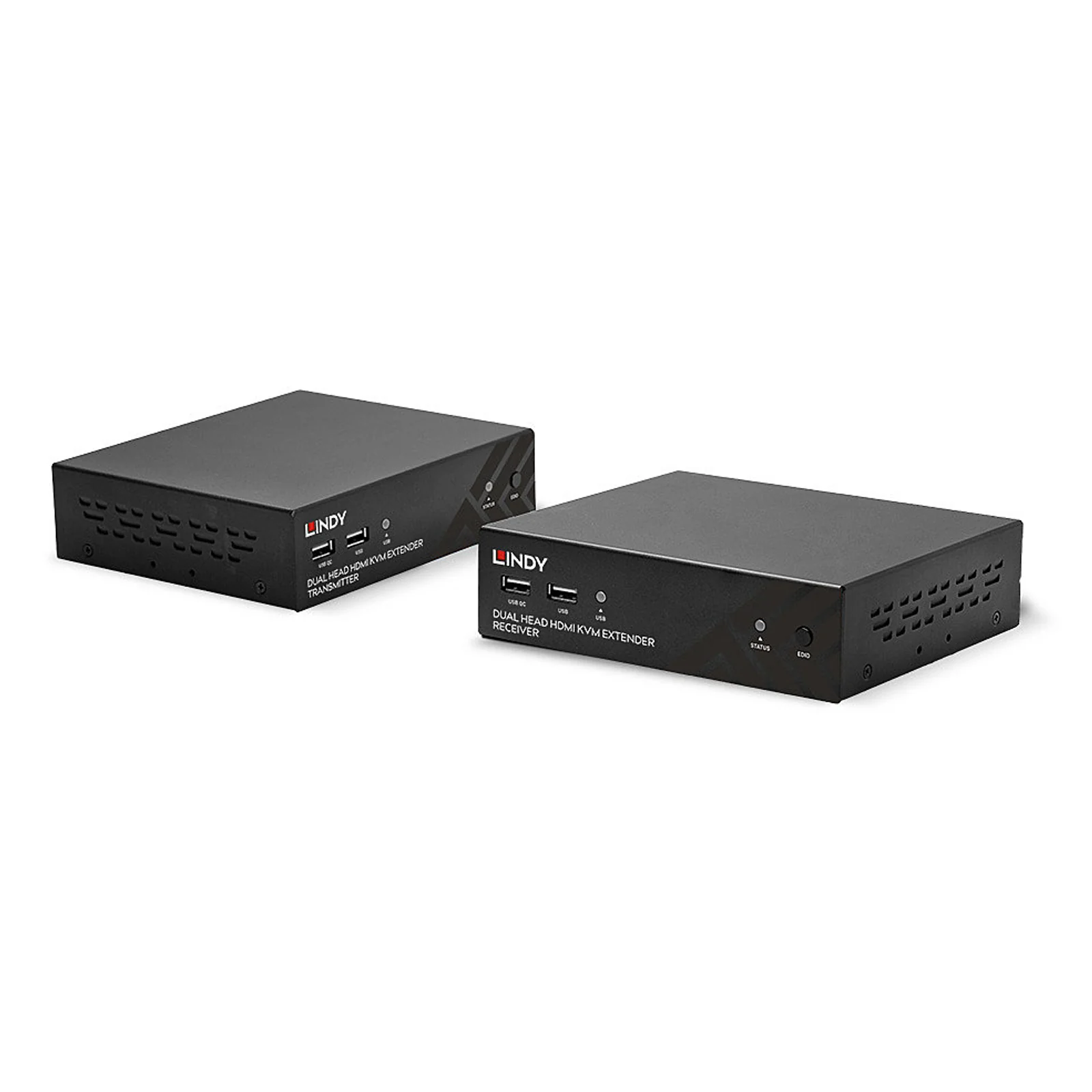 Lindy Kit Extender KVM HDBaseT Cat.6 HDMI Dual Head USB, IR & RS232, 100m