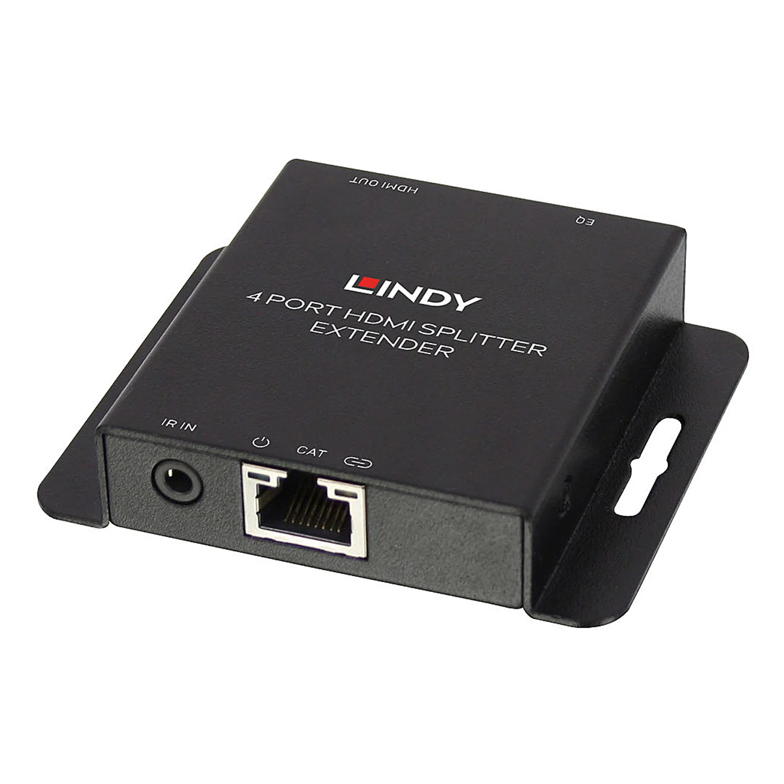 Lindy Kit Extender Splitter 4 Ports HDMI 4K30 & IR avec Loop Out, Cat.6 70m