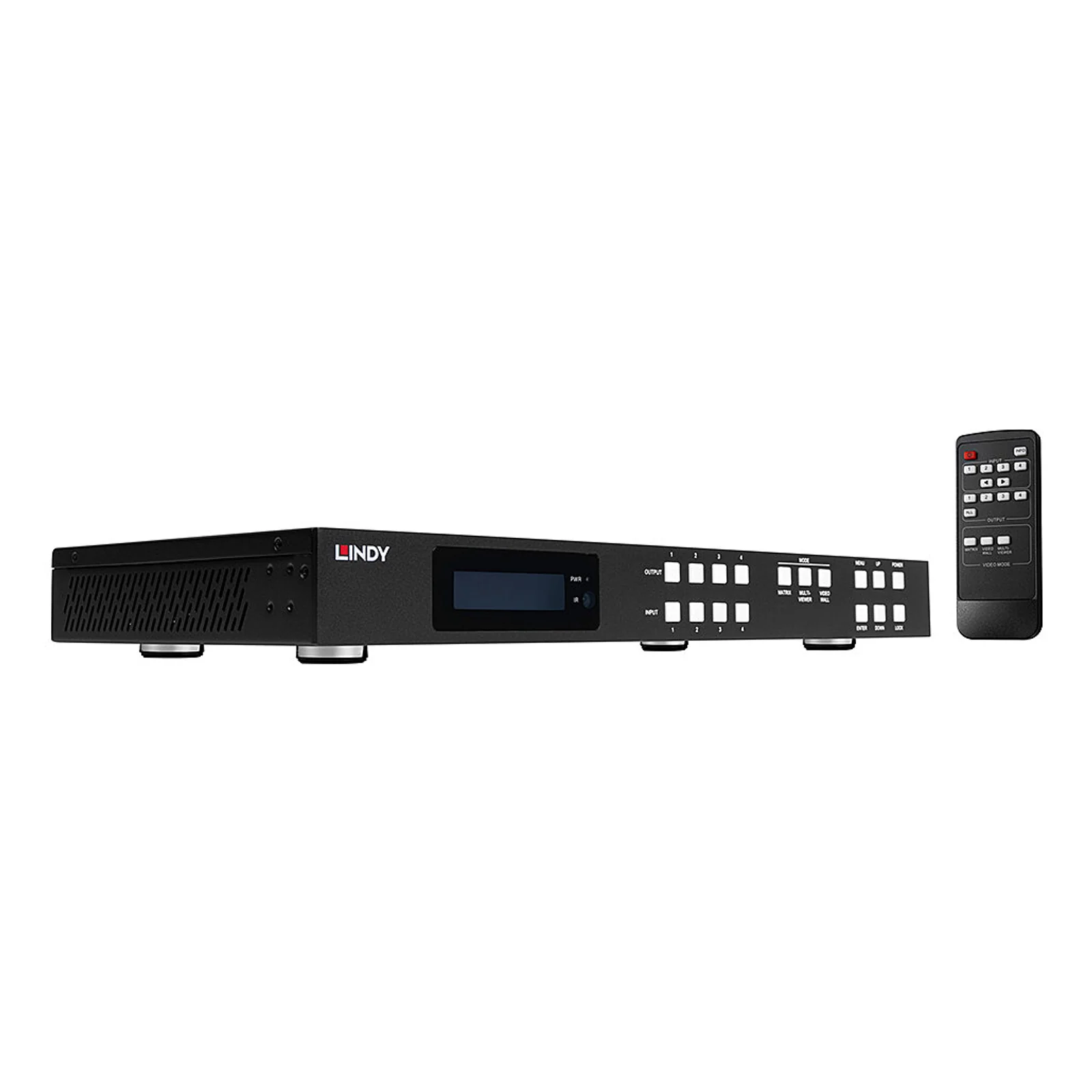 Matrice Seamless Multi-View 4x4 HDMI 4K60 avec Scaler pour mur d'écran