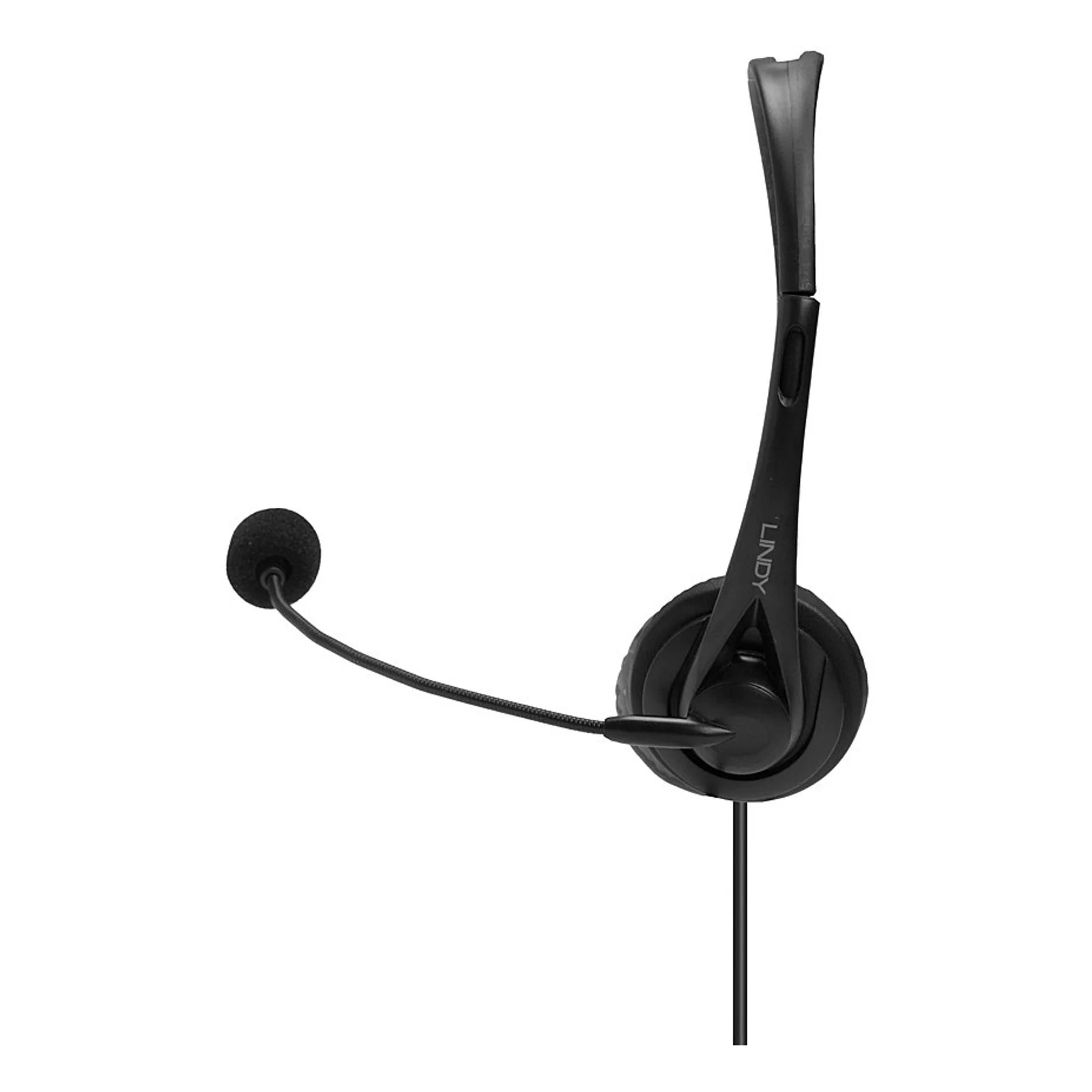 Lindy Micro-casque filaire USB Type A avec contrôle In-line