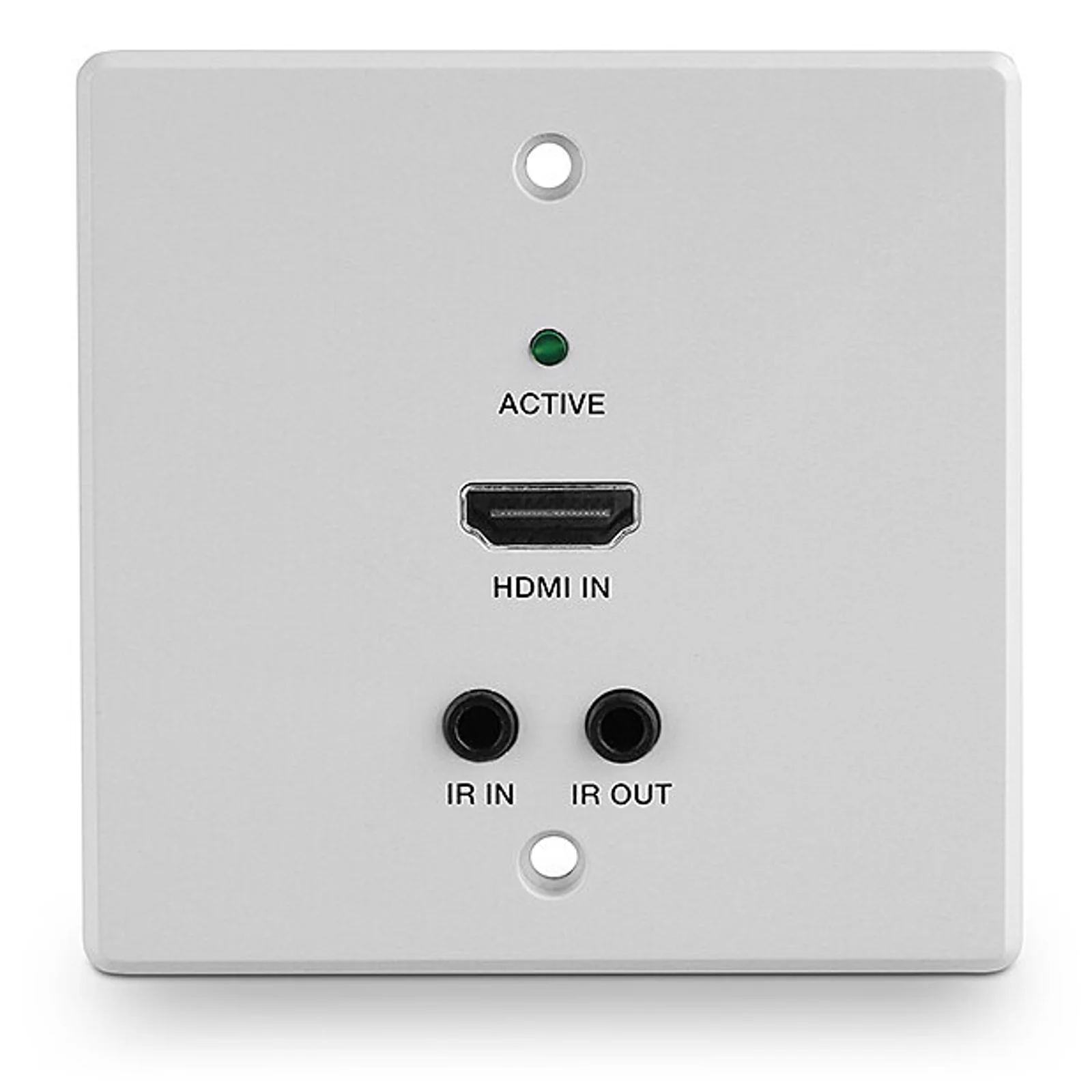 Lindy Plaque murale EU extender HDBaseT Cat.6 HDMI 4K60, IR & RS-232, 70m, émetteur