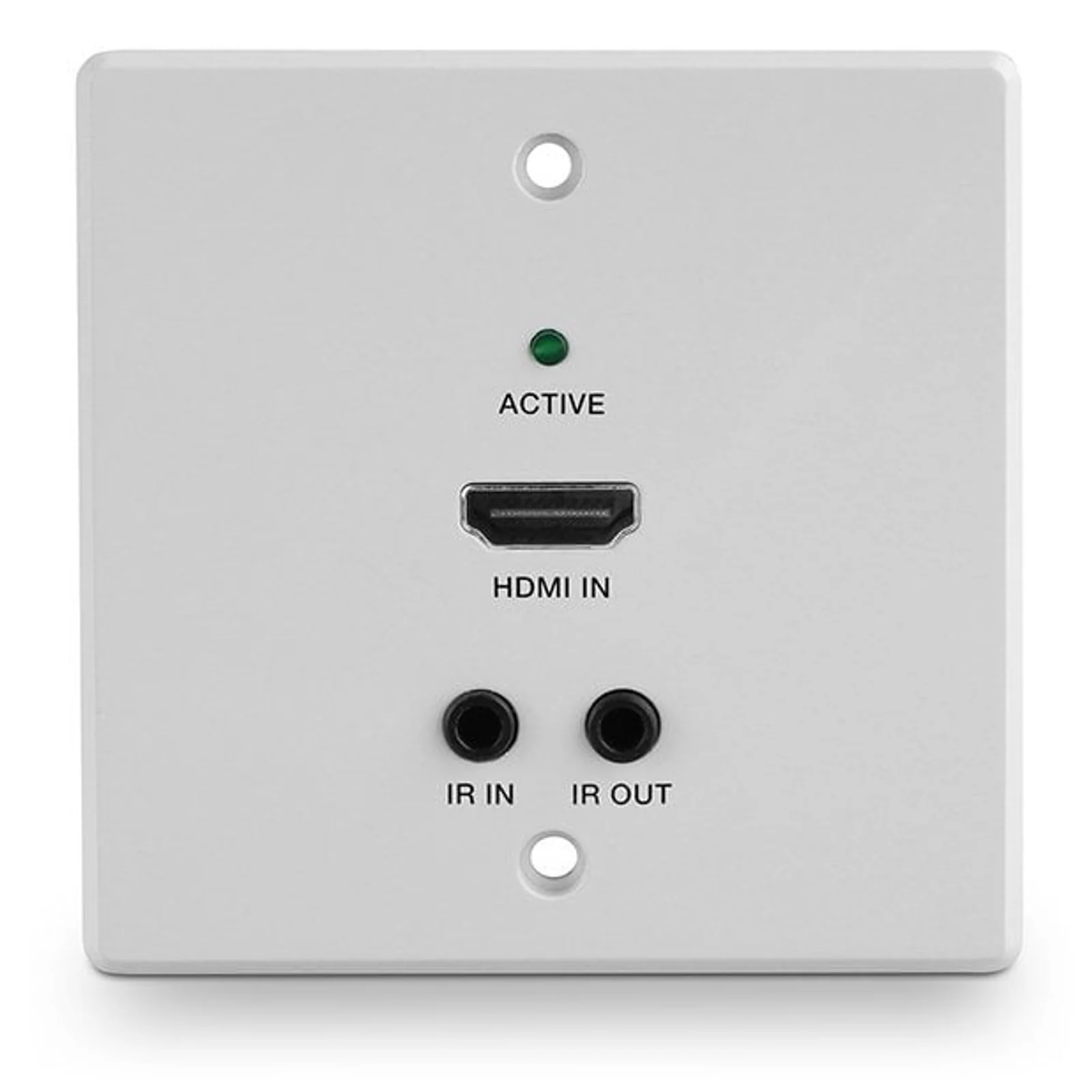 Lindy Plaque murale UK extender HDBaseT Cat.6 HDMI 4K60, IR & RS-232, 70m, émetteur