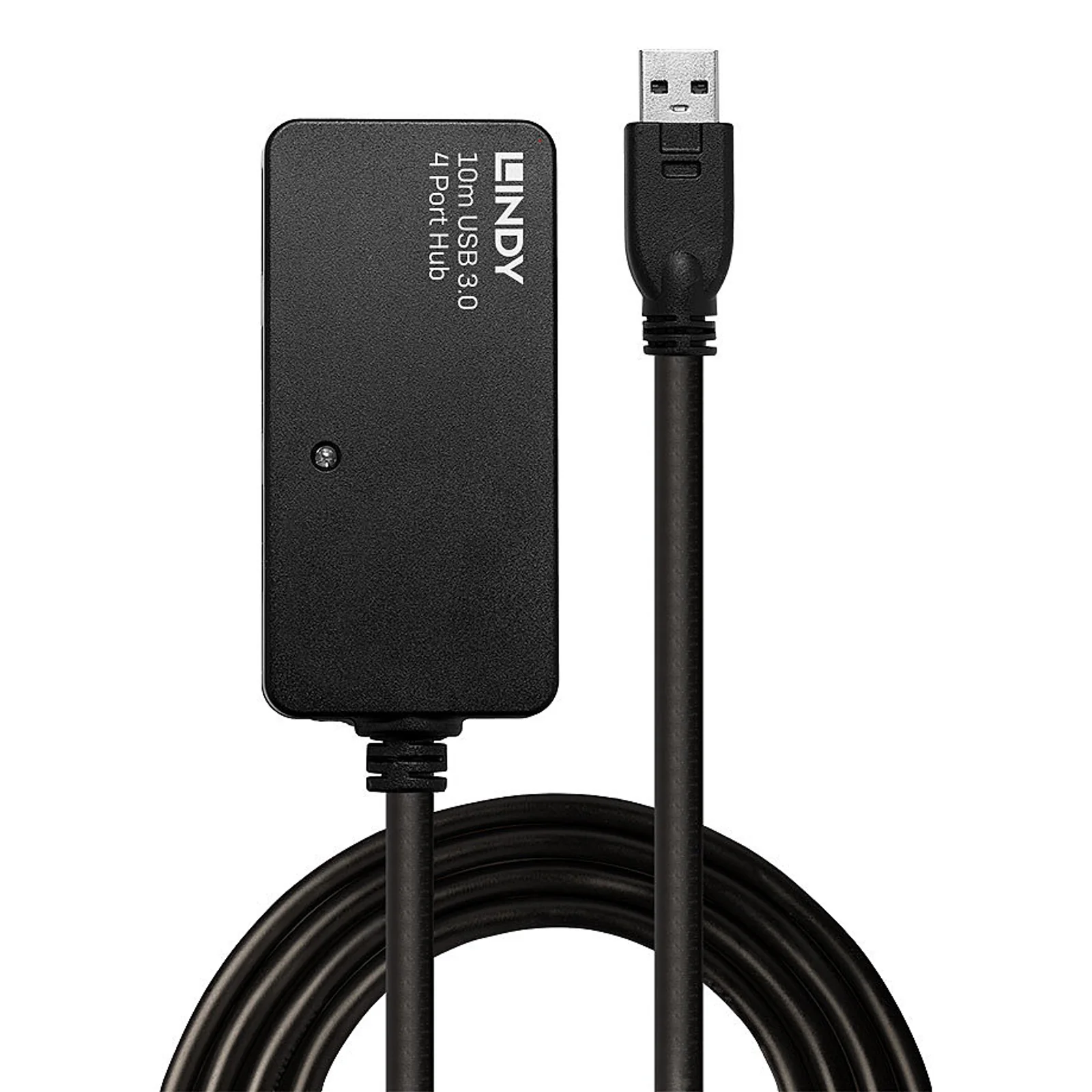 Lindy Rallonge active USB 3.0 Pro 10m avec Hub 4 ports