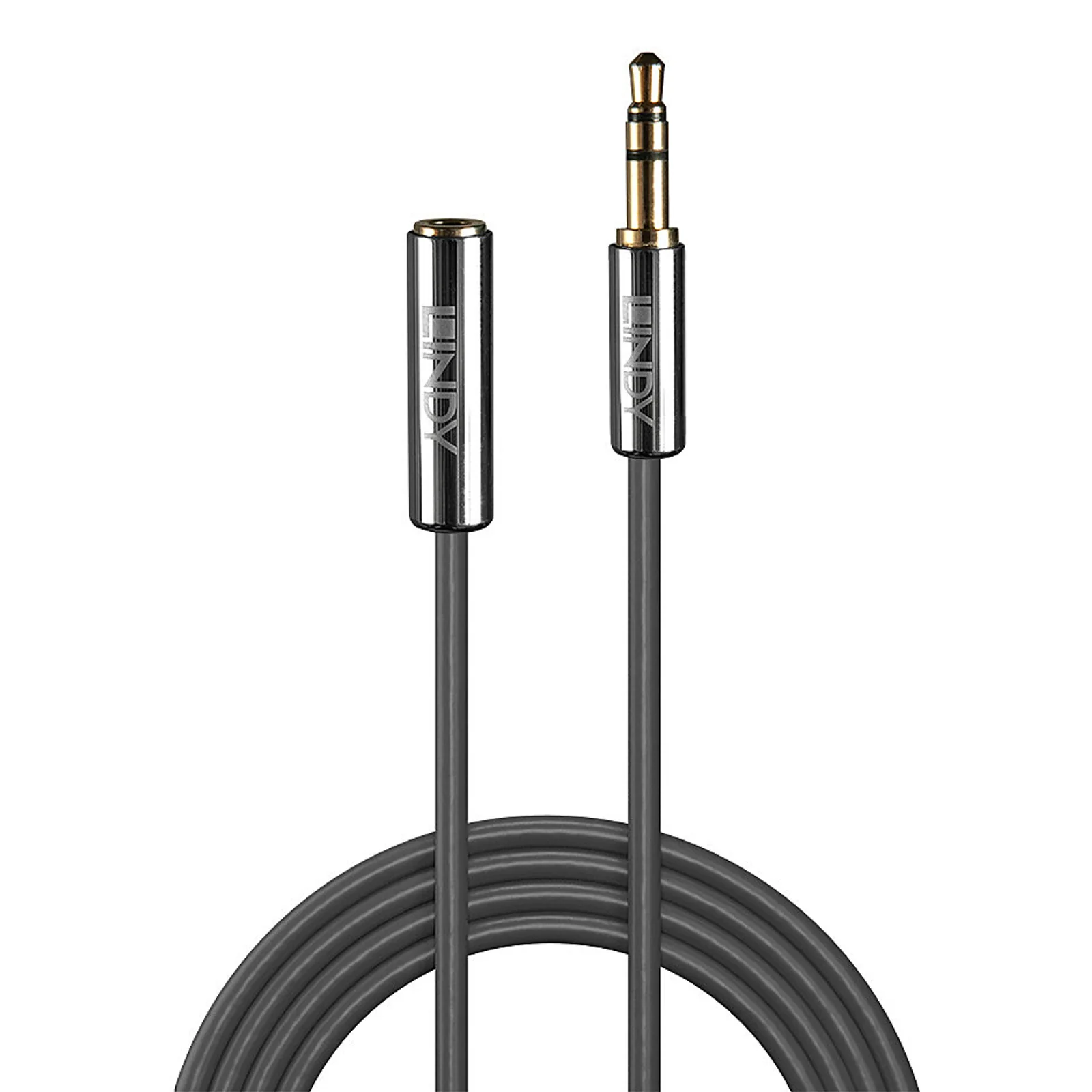 Lindy Rallonge Audio Jack 3.5mm, Cromo Line, 5m