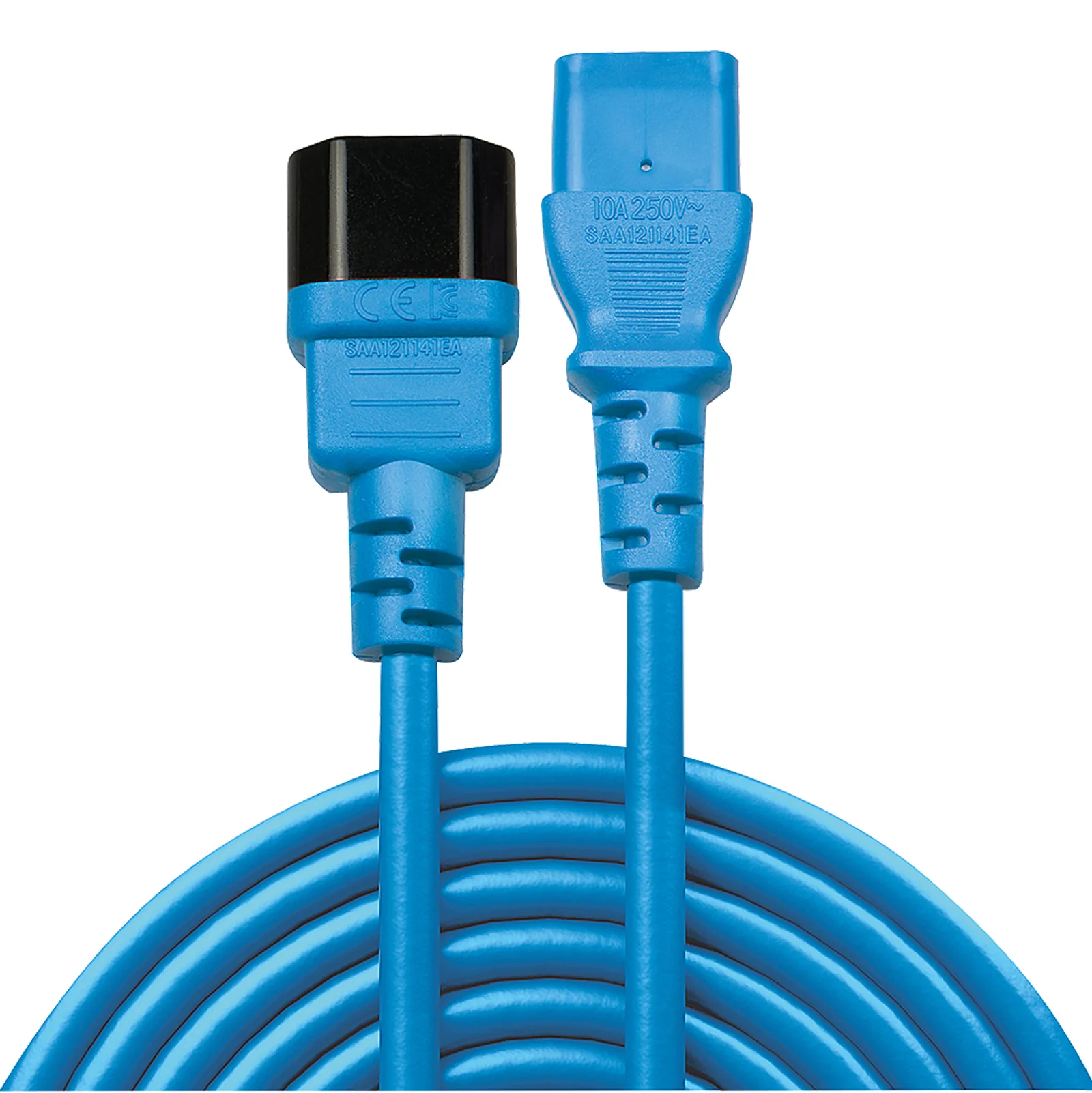 Lindy Rallonge secteur C14 vers C13, bleu, 2m